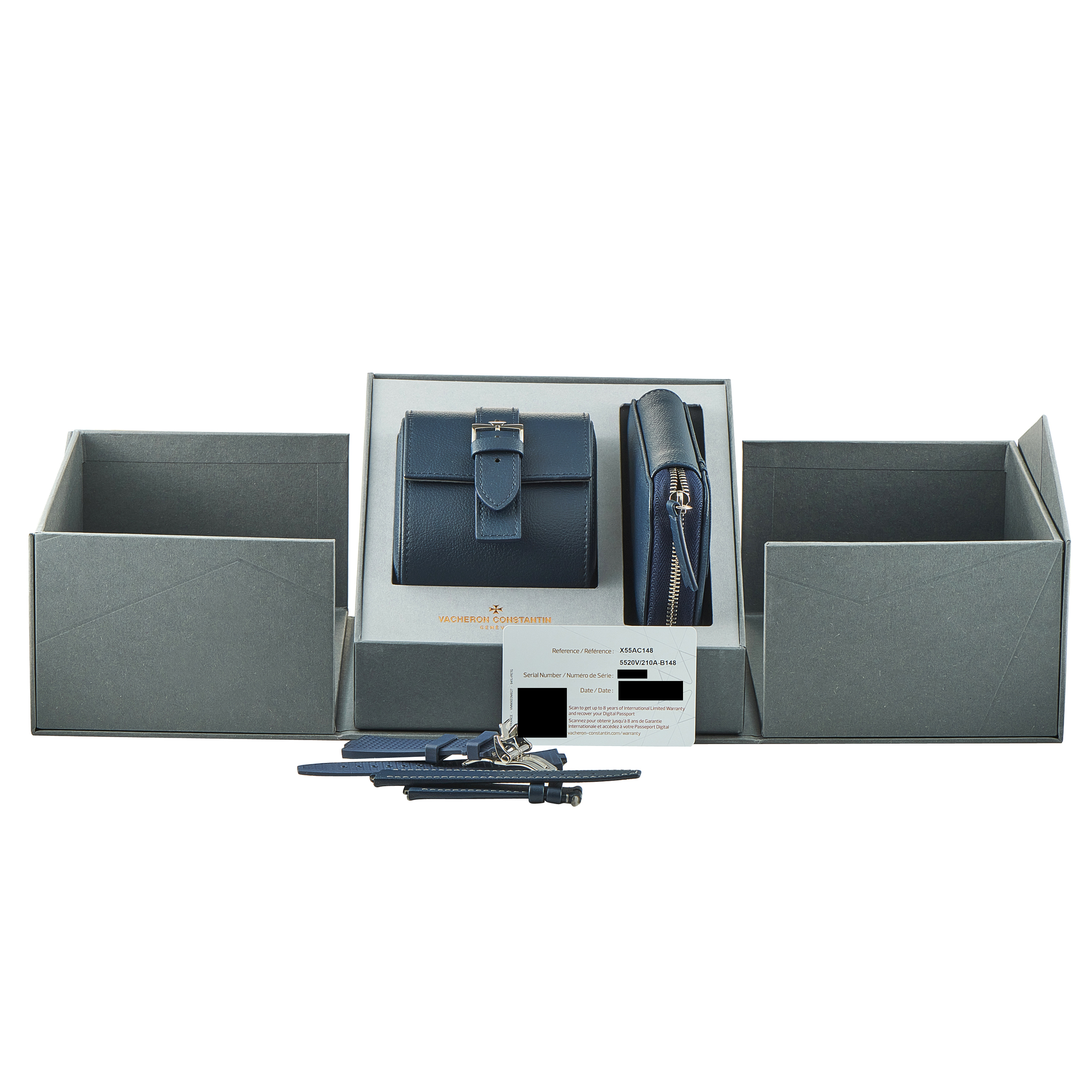 Vacheron Constantin Overseas Chronograph Steel Watch 5520V/210A-B148