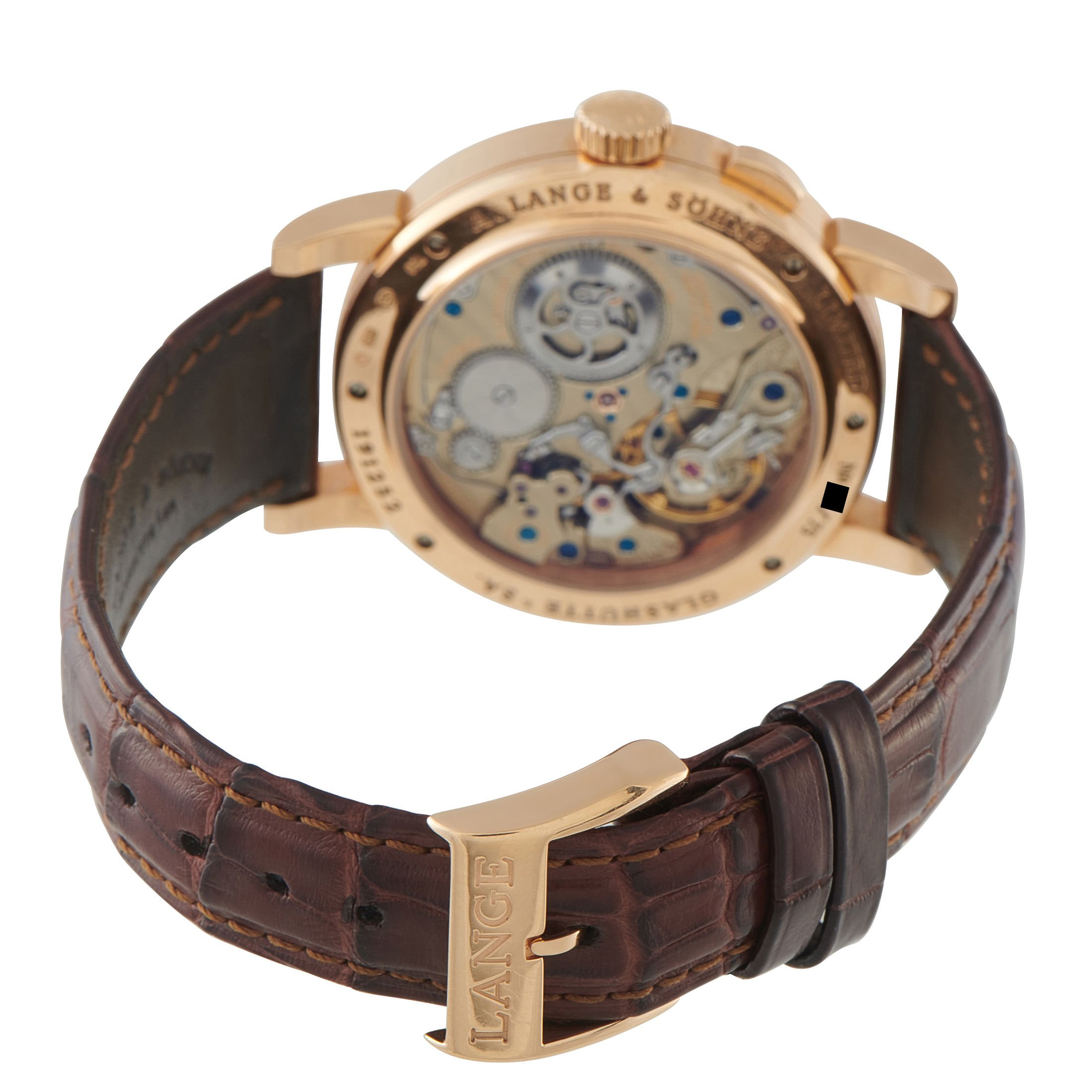 A. Lange & Sohne Richard Lange Referenzuhr Pink Gold Watch 250.032