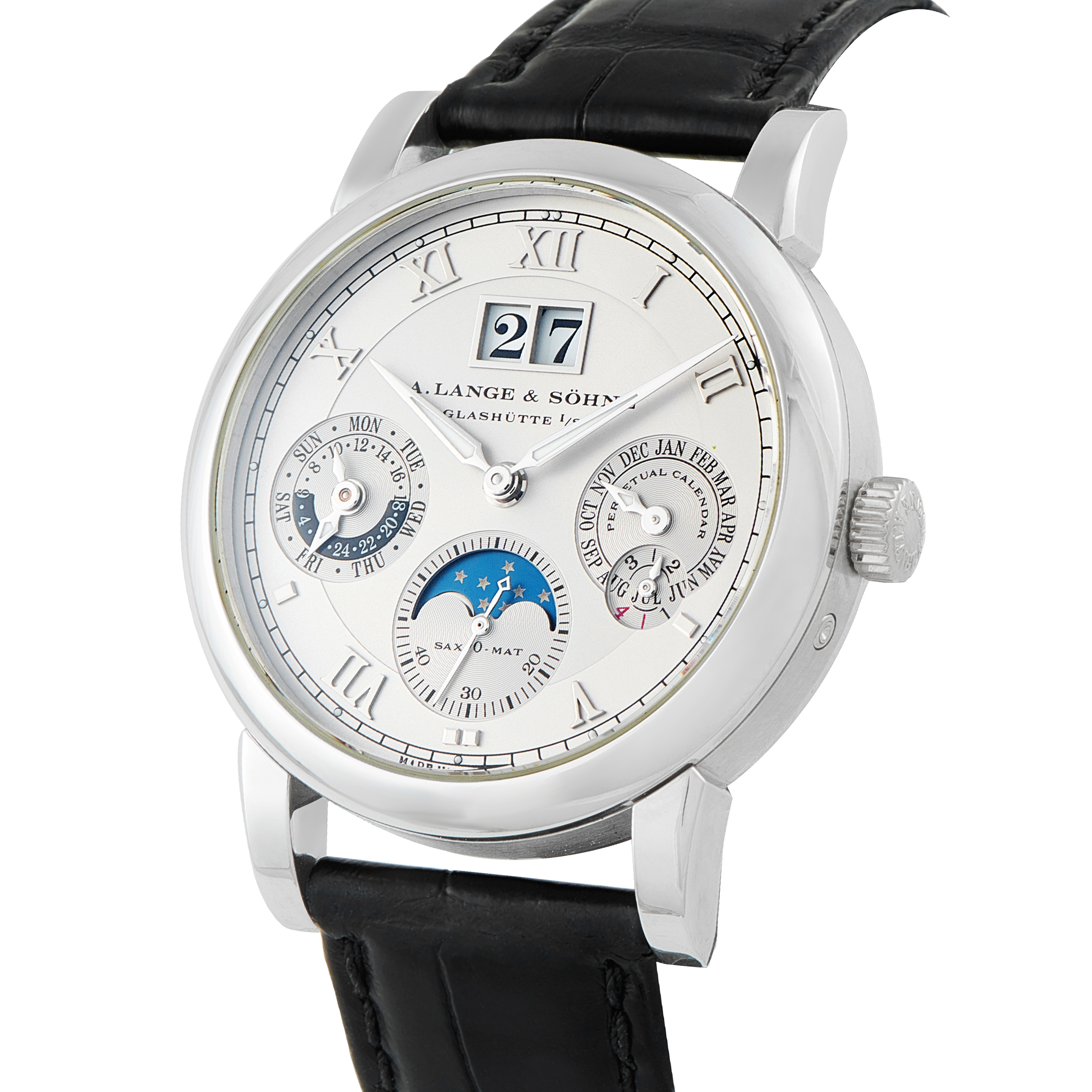 A. Lange & Sohne Langematik Perpetual Platinum Watch 310.025E