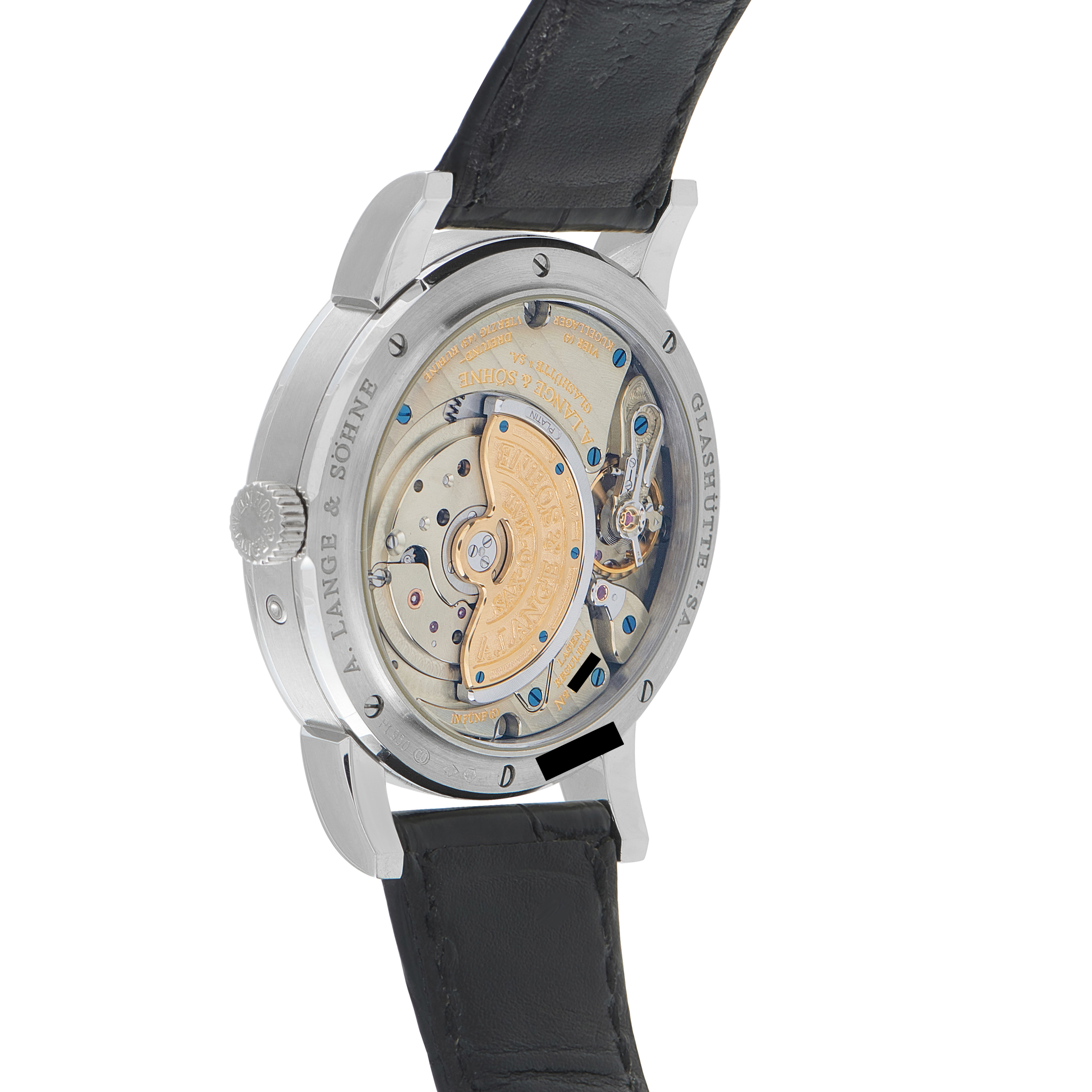 A. Lange & Sohne Langematik Perpetual Platinum Watch 310.025E