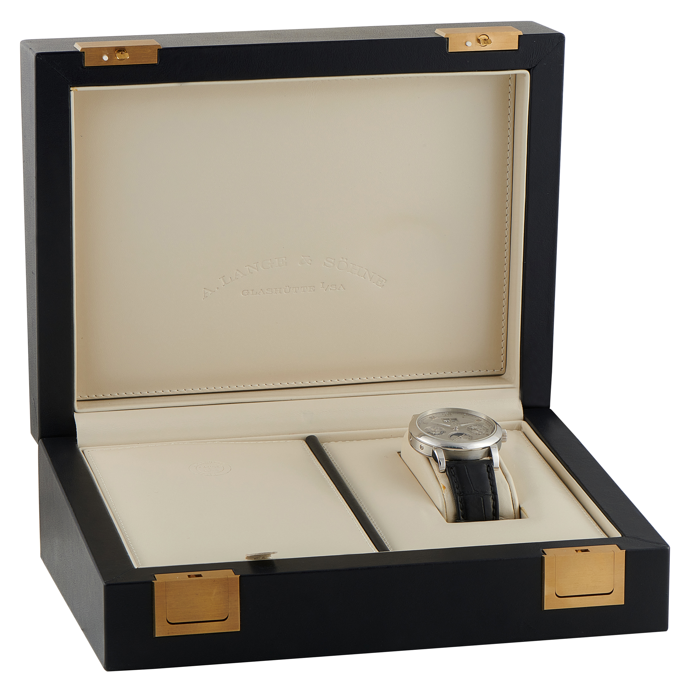 A. Lange & Sohne Langematik Perpetual Platinum Watch 310.025E