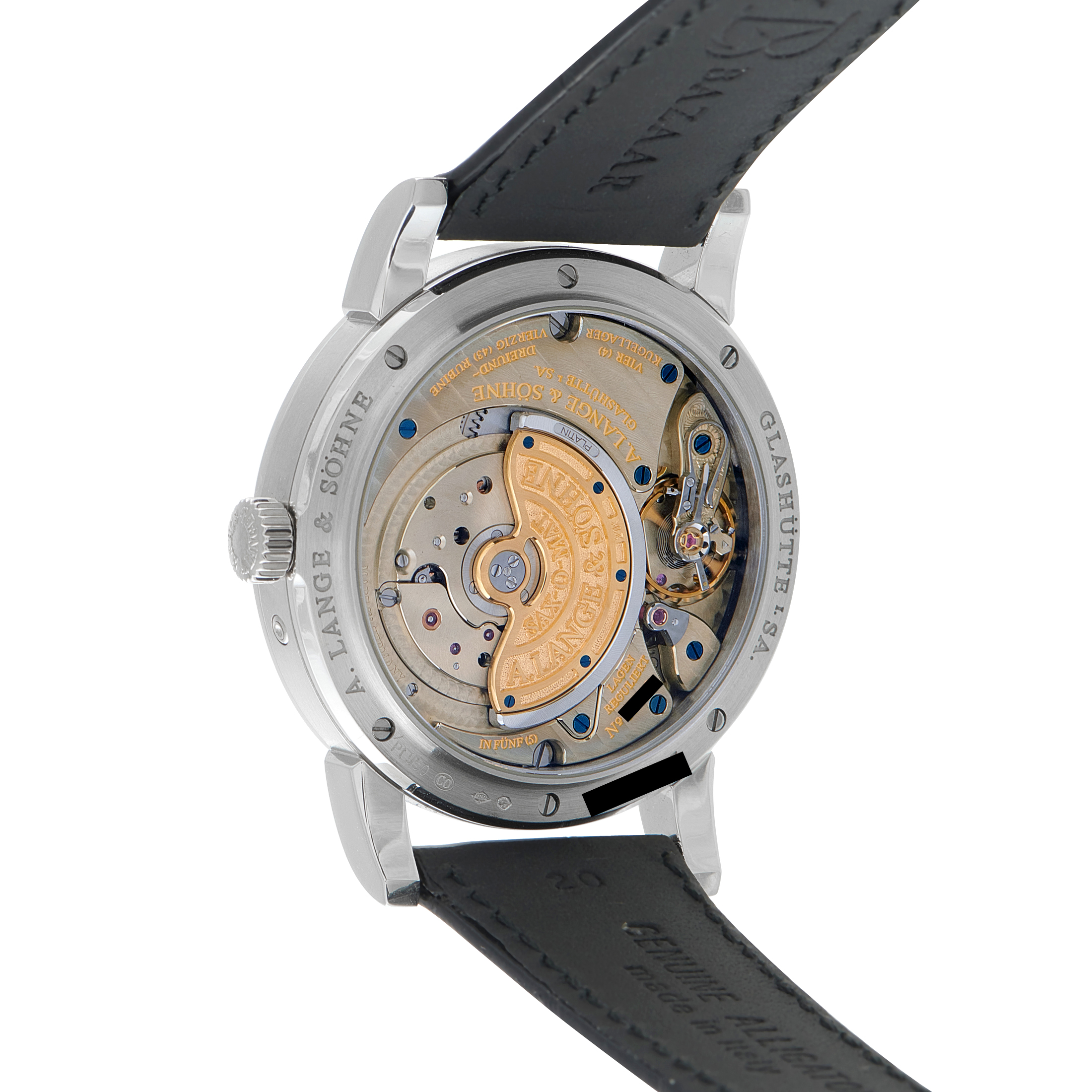 A. Lange & Sohne Langematik Perpetual Platinum Watch 310.025E