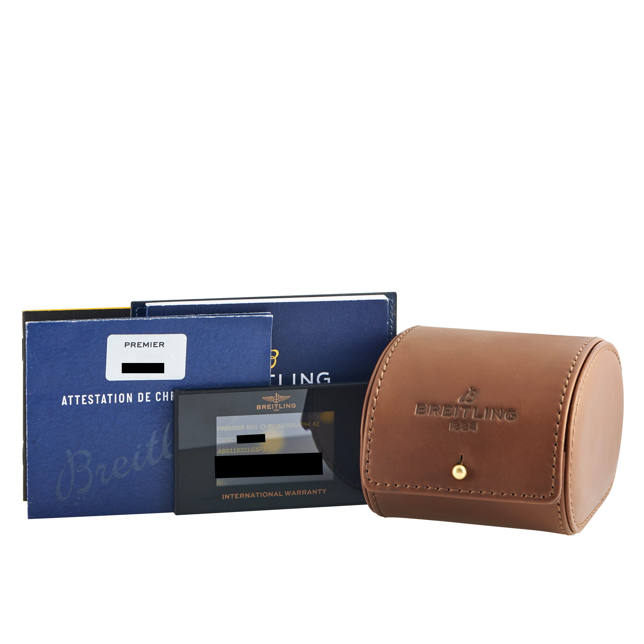 Breitling Premier B01 Chronograph 42 Steel Watch AB0118221G1P1