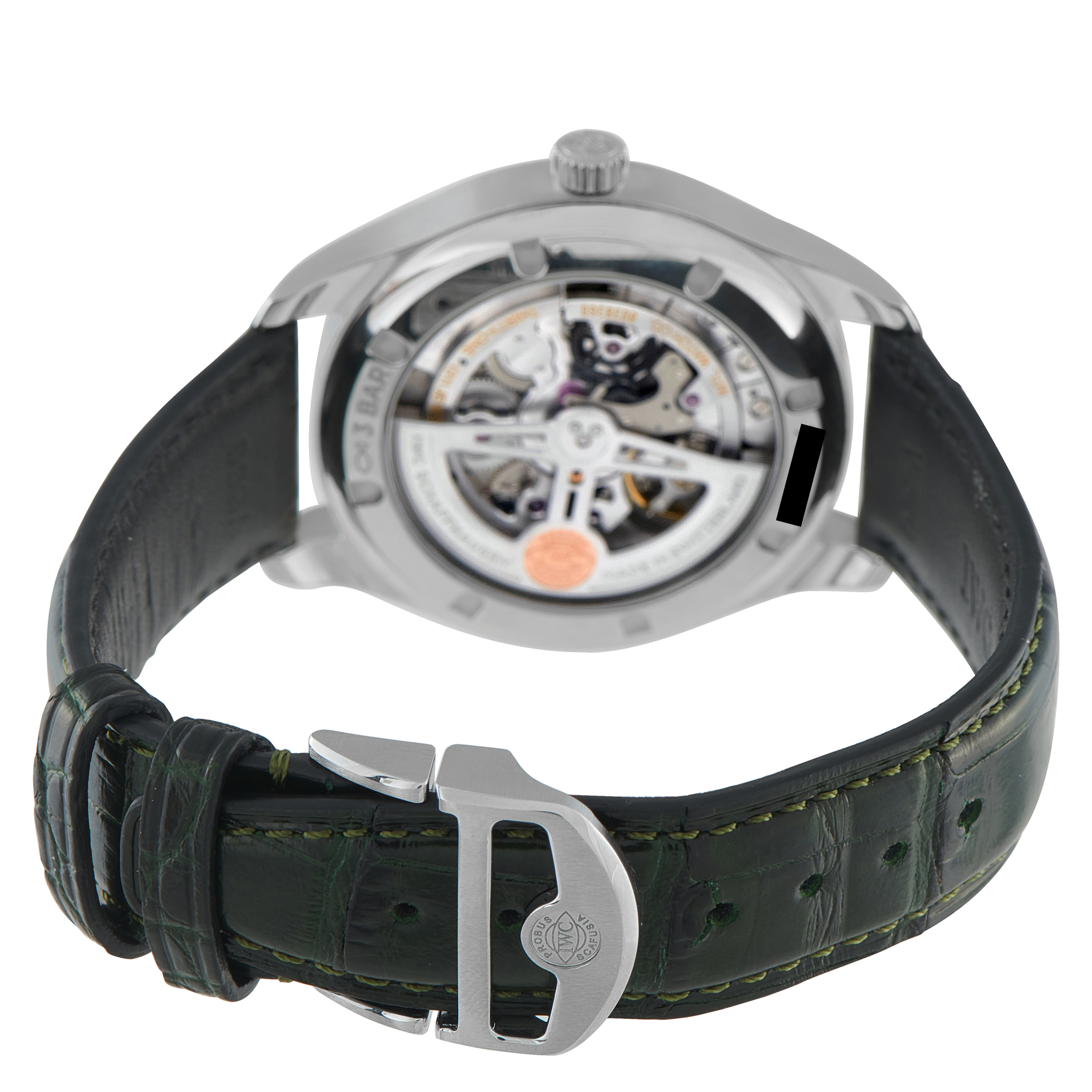 IWC Portugieser Automatic 40 Green Dial Steel Watch IW358310