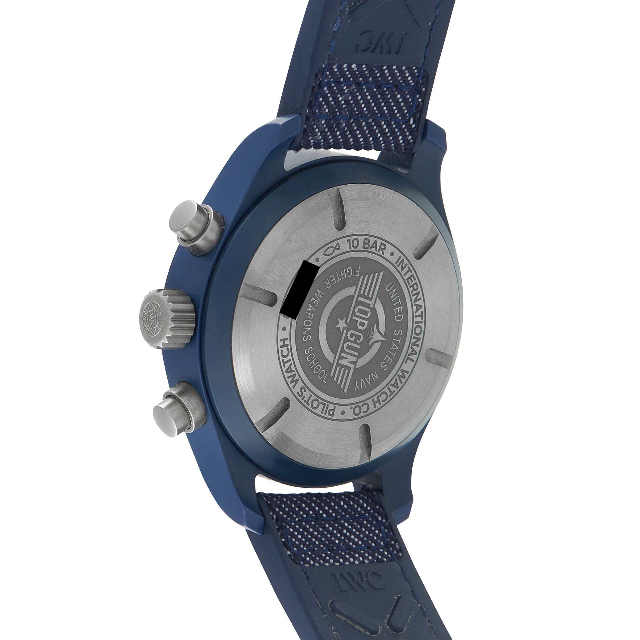 IWC Pilot's Chronograph Top Gun Oceana Blue Ceramic Watch IW389404