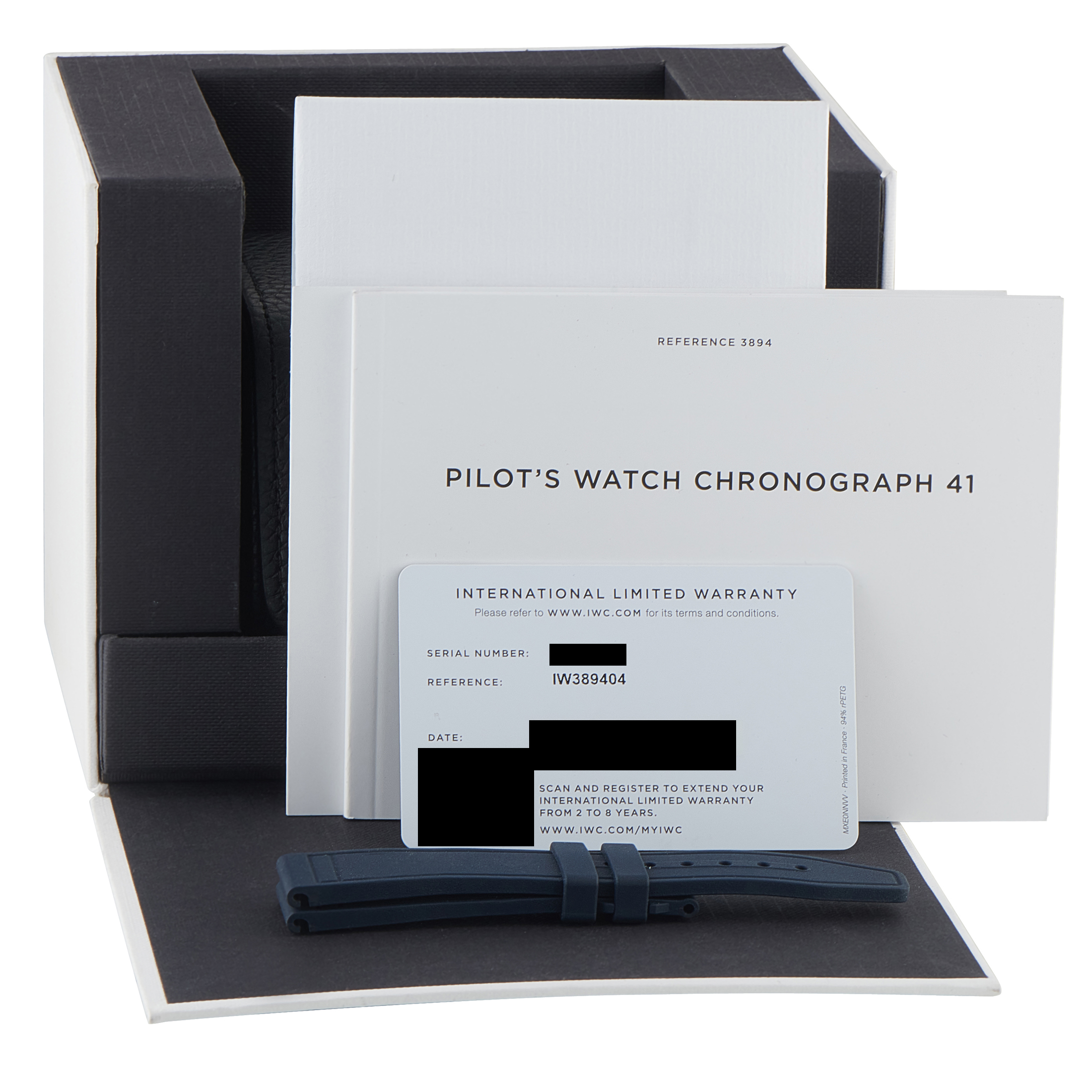 IWC Pilot's Chronograph Top Gun Oceana Blue Ceramic Watch IW389404