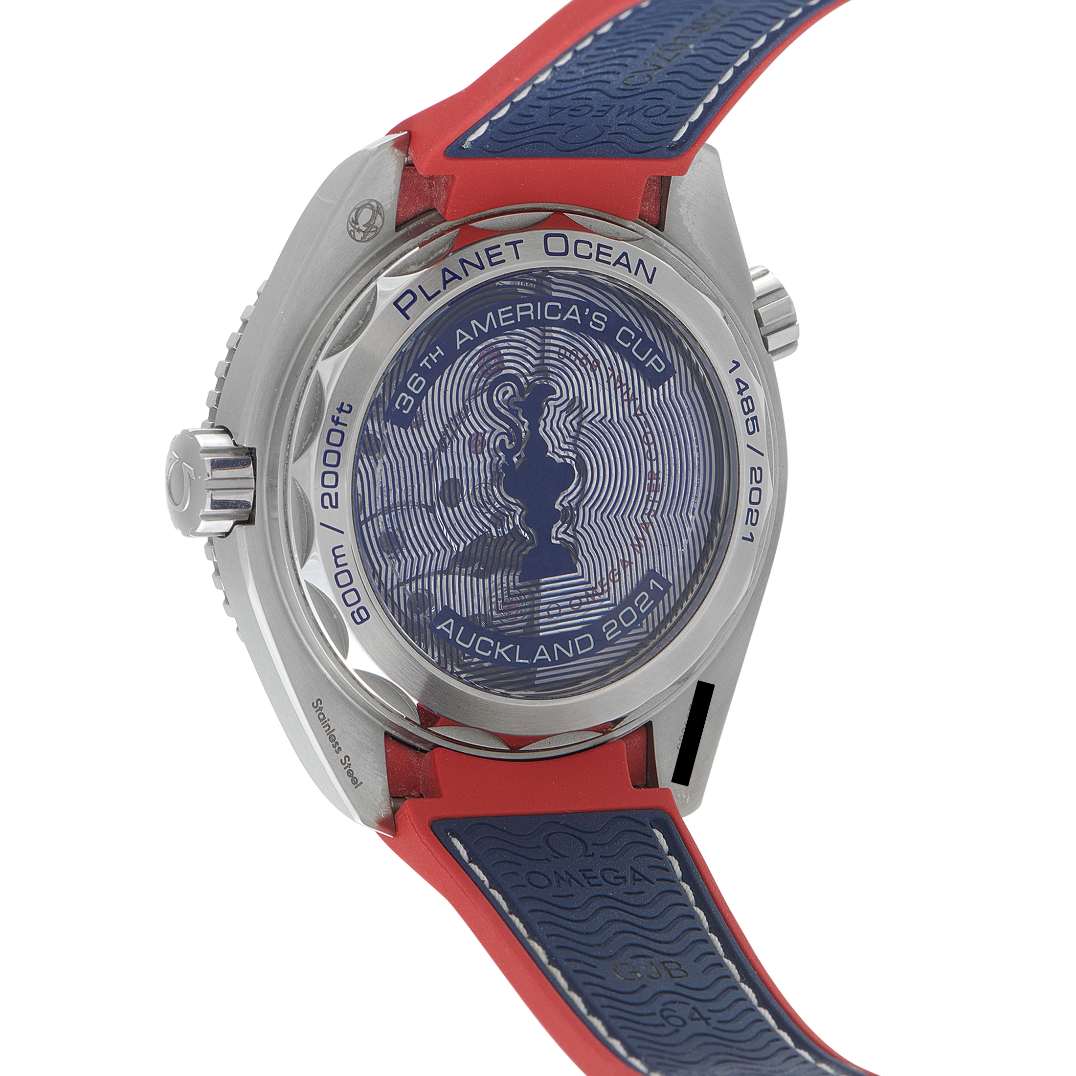 Omega Seamaster Planet Ocean America's Cup Steel Watch 215.32.43.21.04.001