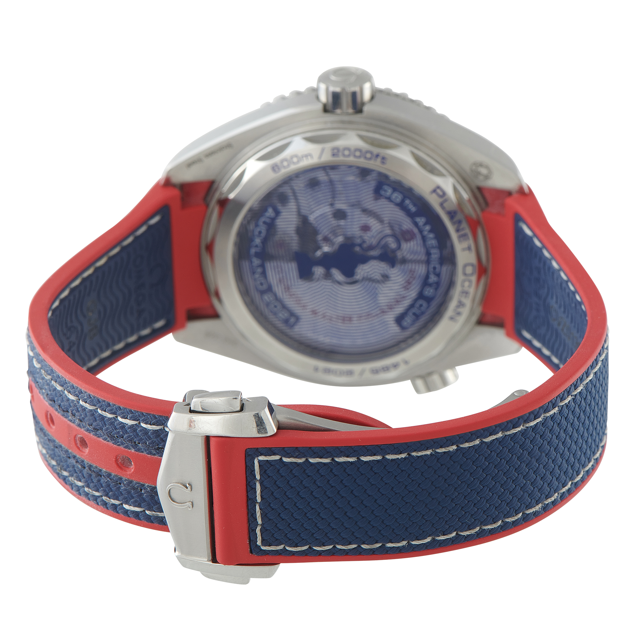 Omega Seamaster Planet Ocean America's Cup Steel Watch 215.32.43.21.04.001