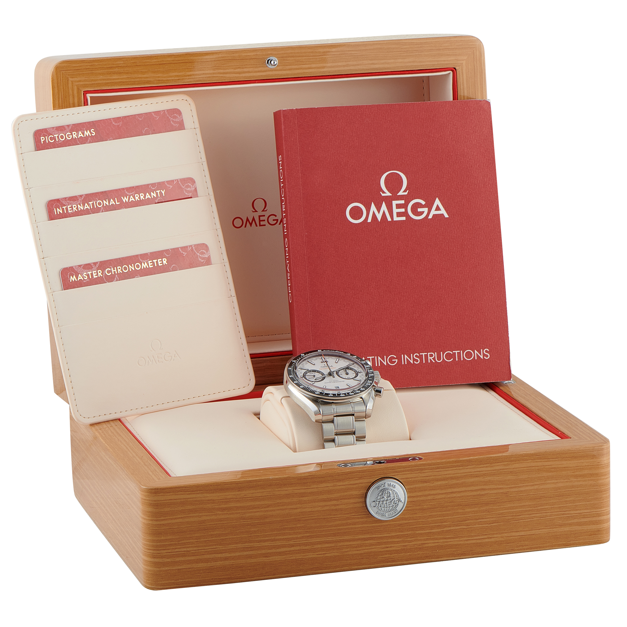 Omega Speedmaster Racing Chronograph Steel Watch 329.30.44.51.04.001