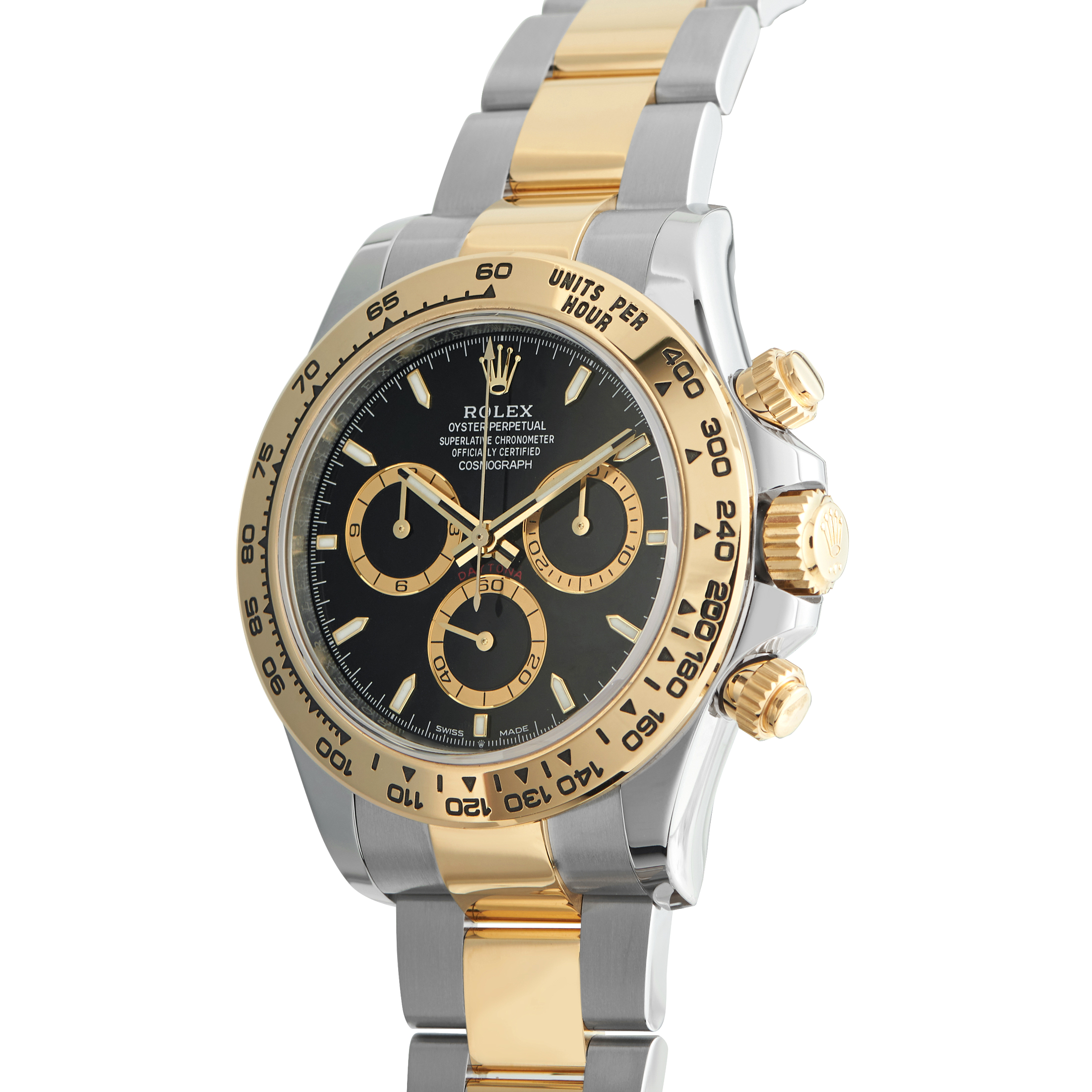 Rolex Daytona Black Dial Two-Tone Watch 126503-0003