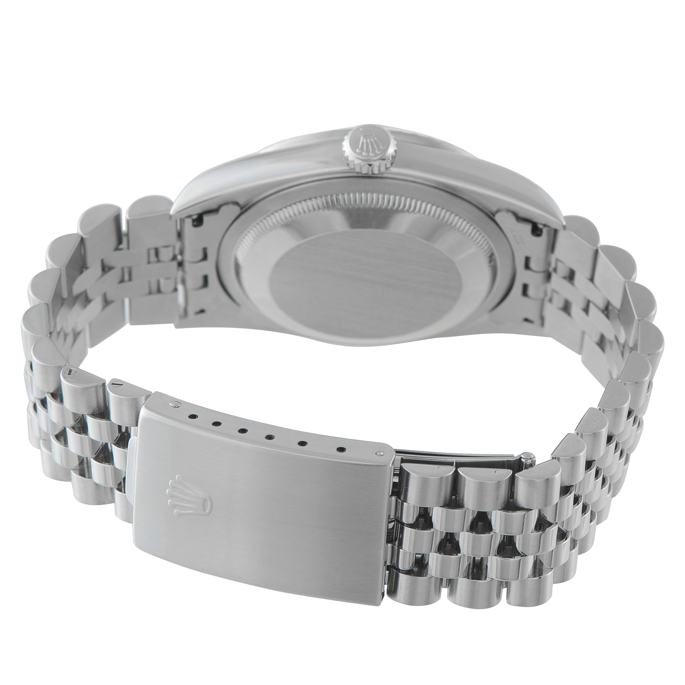 Rolex Datejust 36 Blue Dial Steel Jubilee Watch 16220