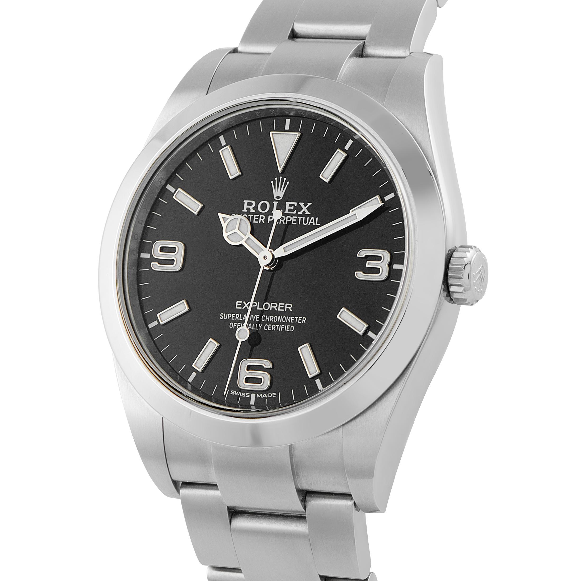 Rolex Explorer Steel Watch 214270