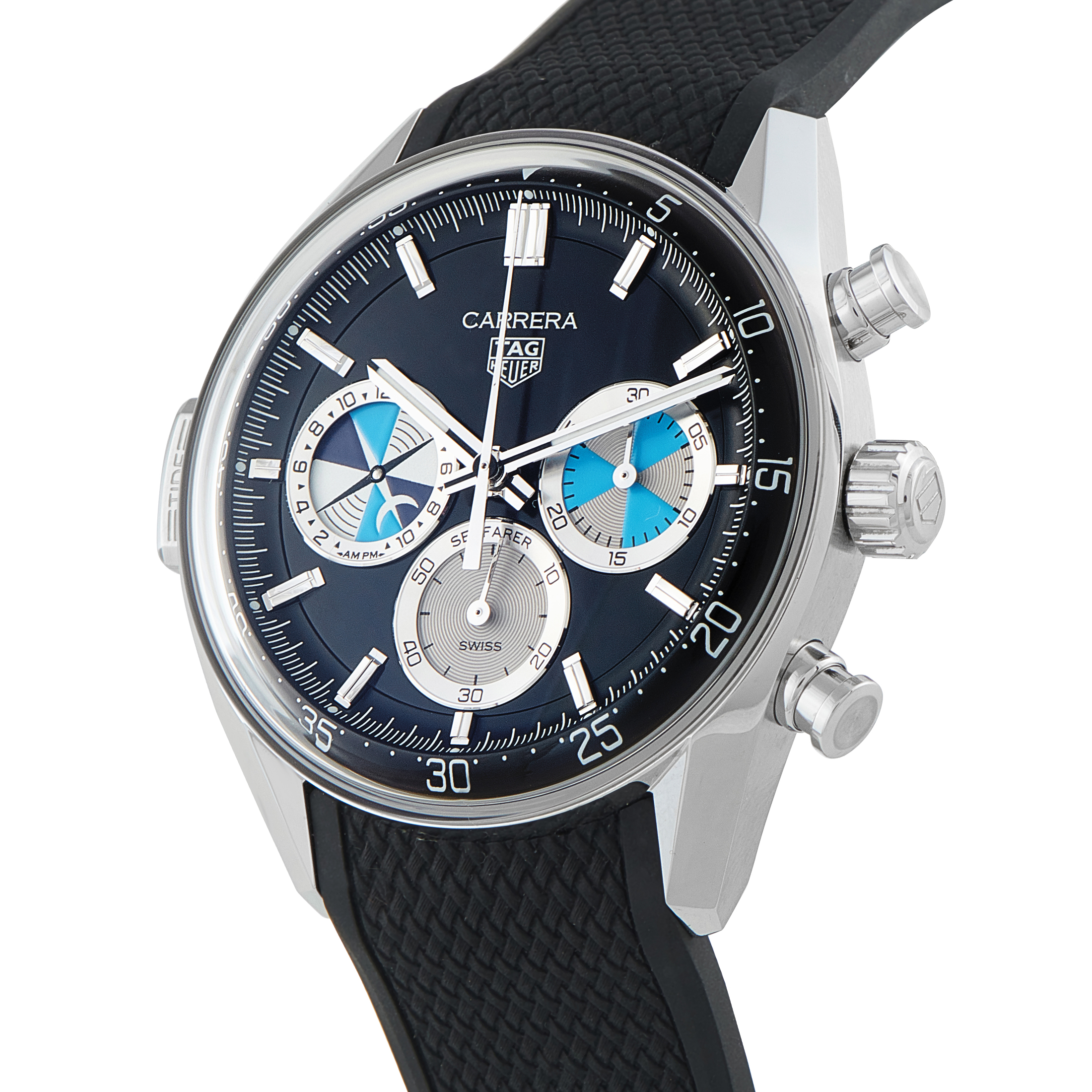 Tag Heuer Carrera Chronograph Seafarer x Hodinkee Steel Watch CBS2014.FT6293