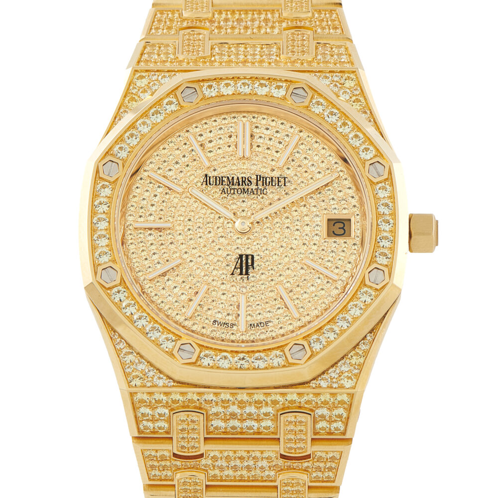 Audemars Piguet Royal Oak Jumbo Extra-Thin Sapphire and Yellow