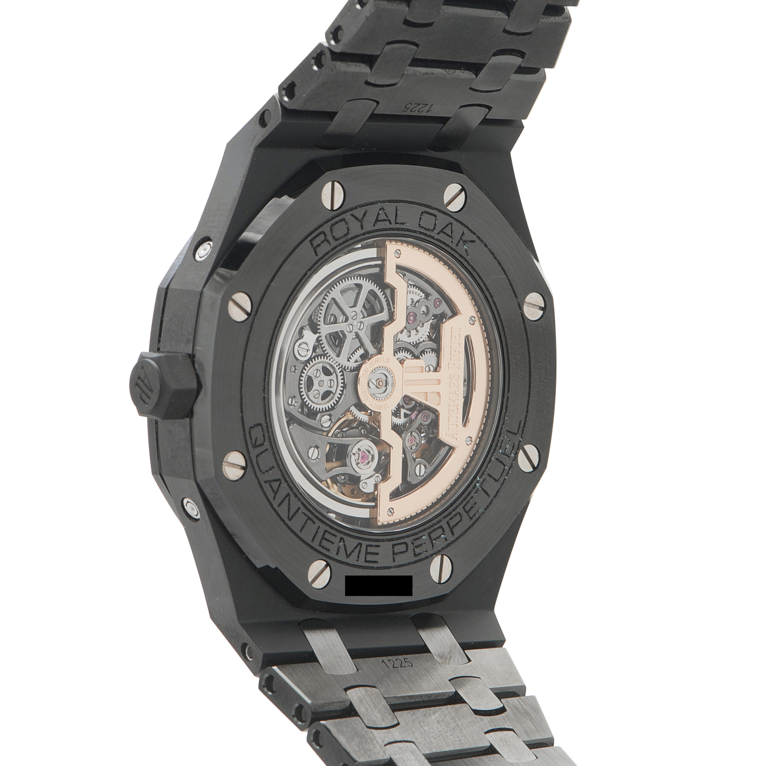 Audemars Piguet Royal Oak Perpetual Calendar Openworked Ceramic Watch 26585CE