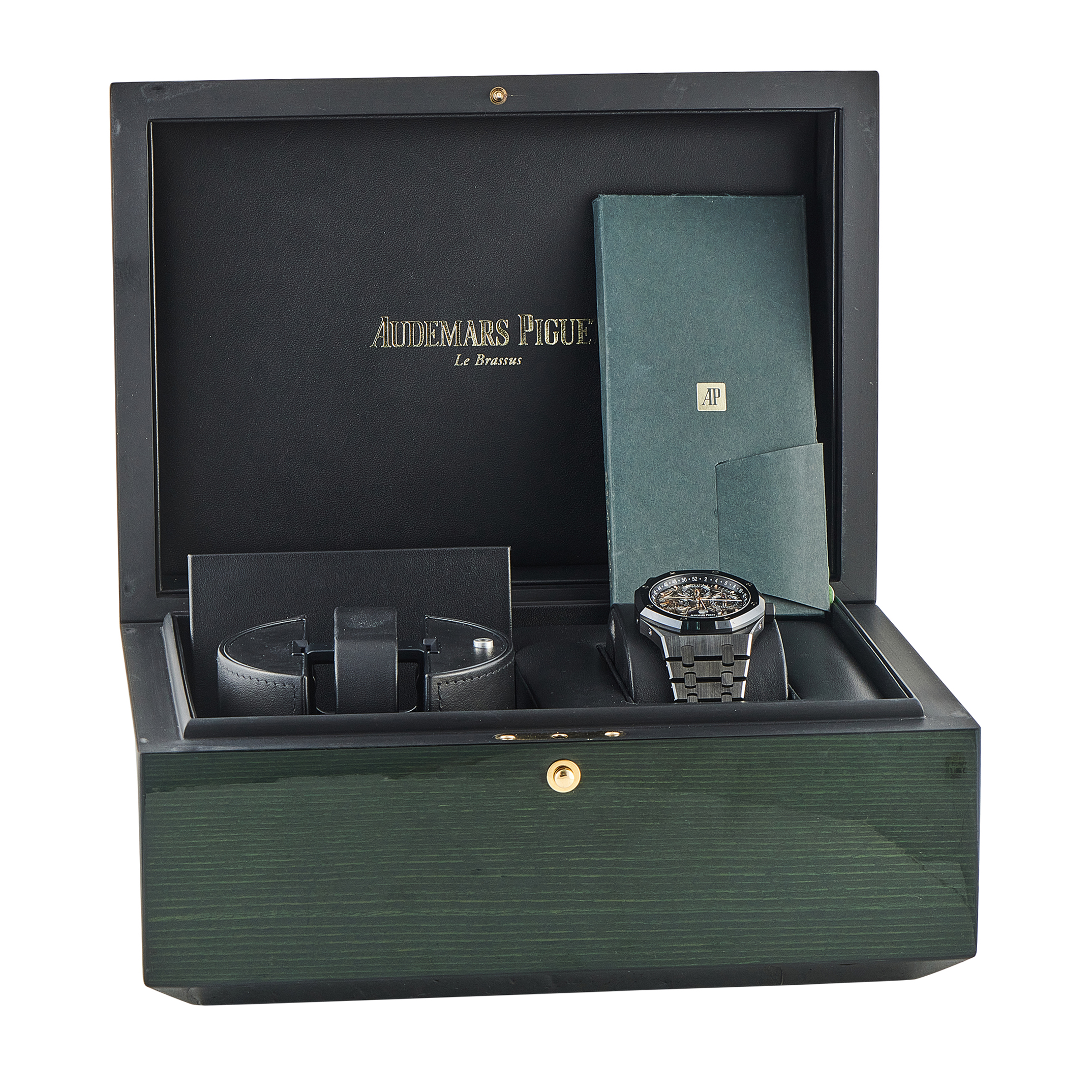 Audemars Piguet Royal Oak Perpetual Calendar Openworked Ceramic Watch 26585CE