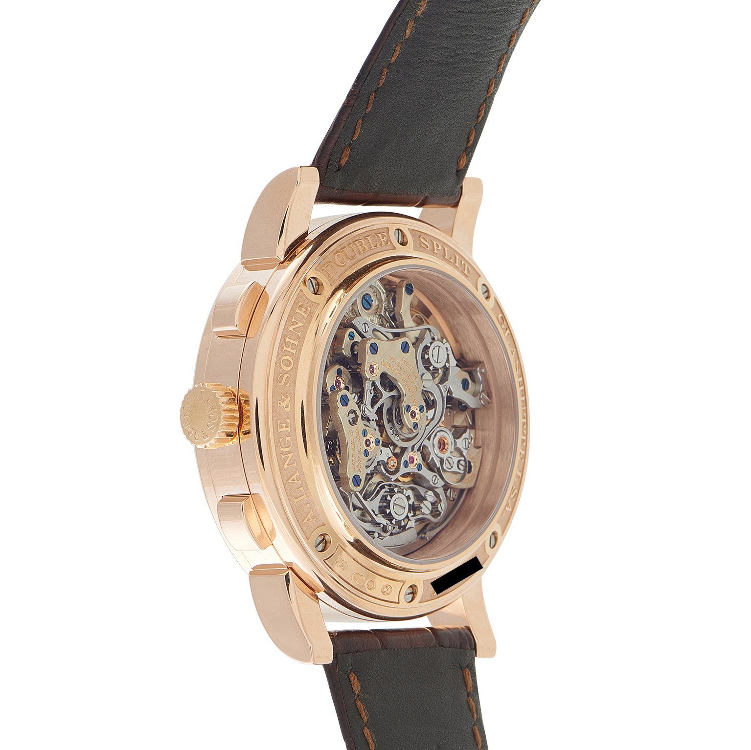 A. Lange & Sohne A Lange & Sohne Double Split Chronograph 18K Rose Gold Watch 404.032