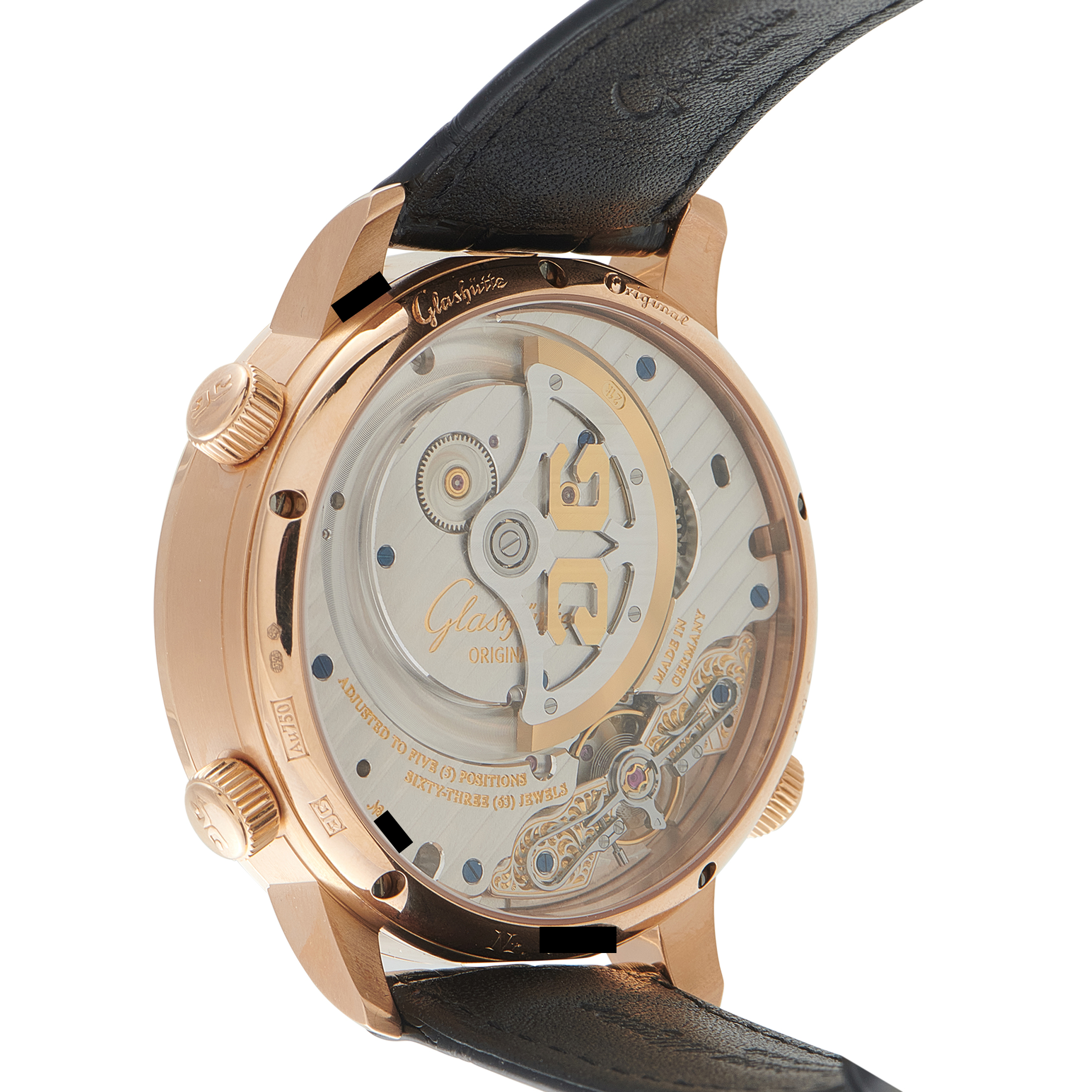 Glashutte Original Senator Cosmopolite 18K Rose Gold Watch W18902010561