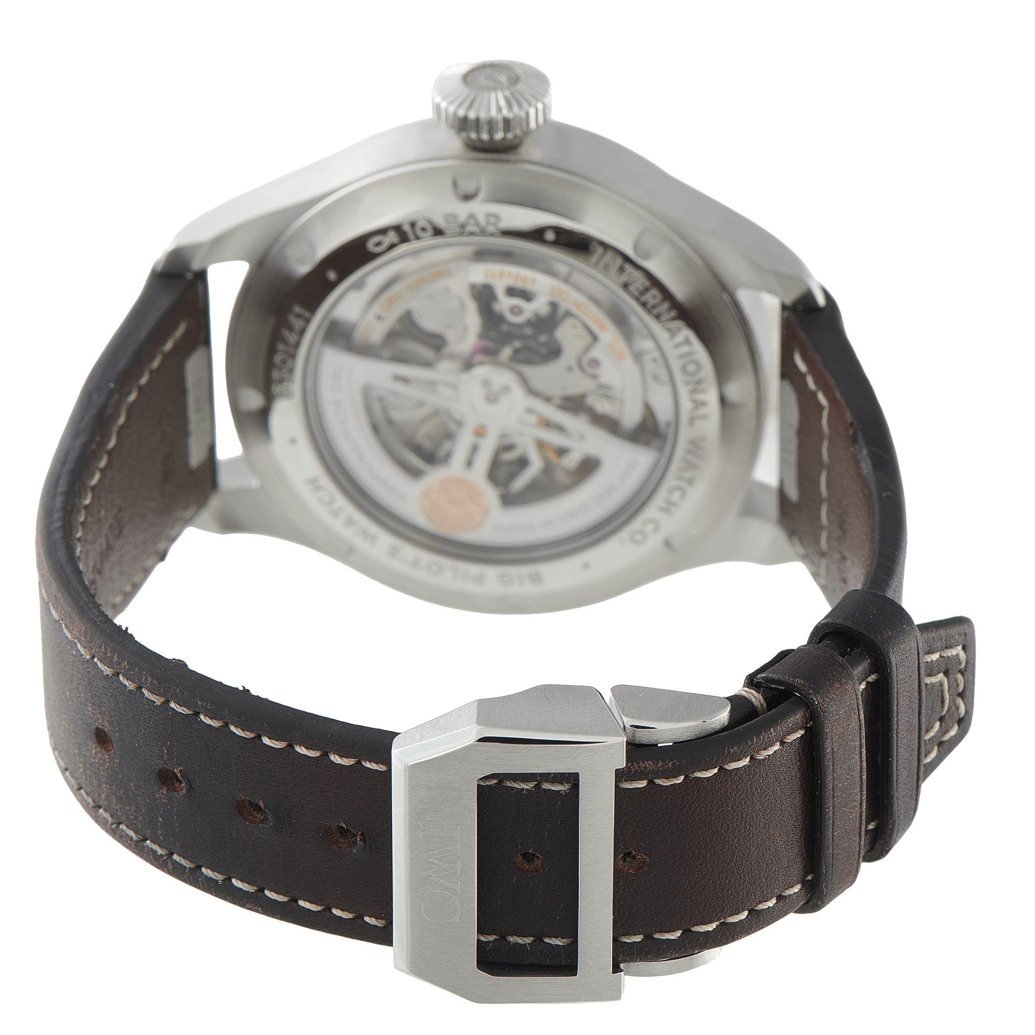 IWC Big Pilot's 43 Steel Watch IW329301 iw329301