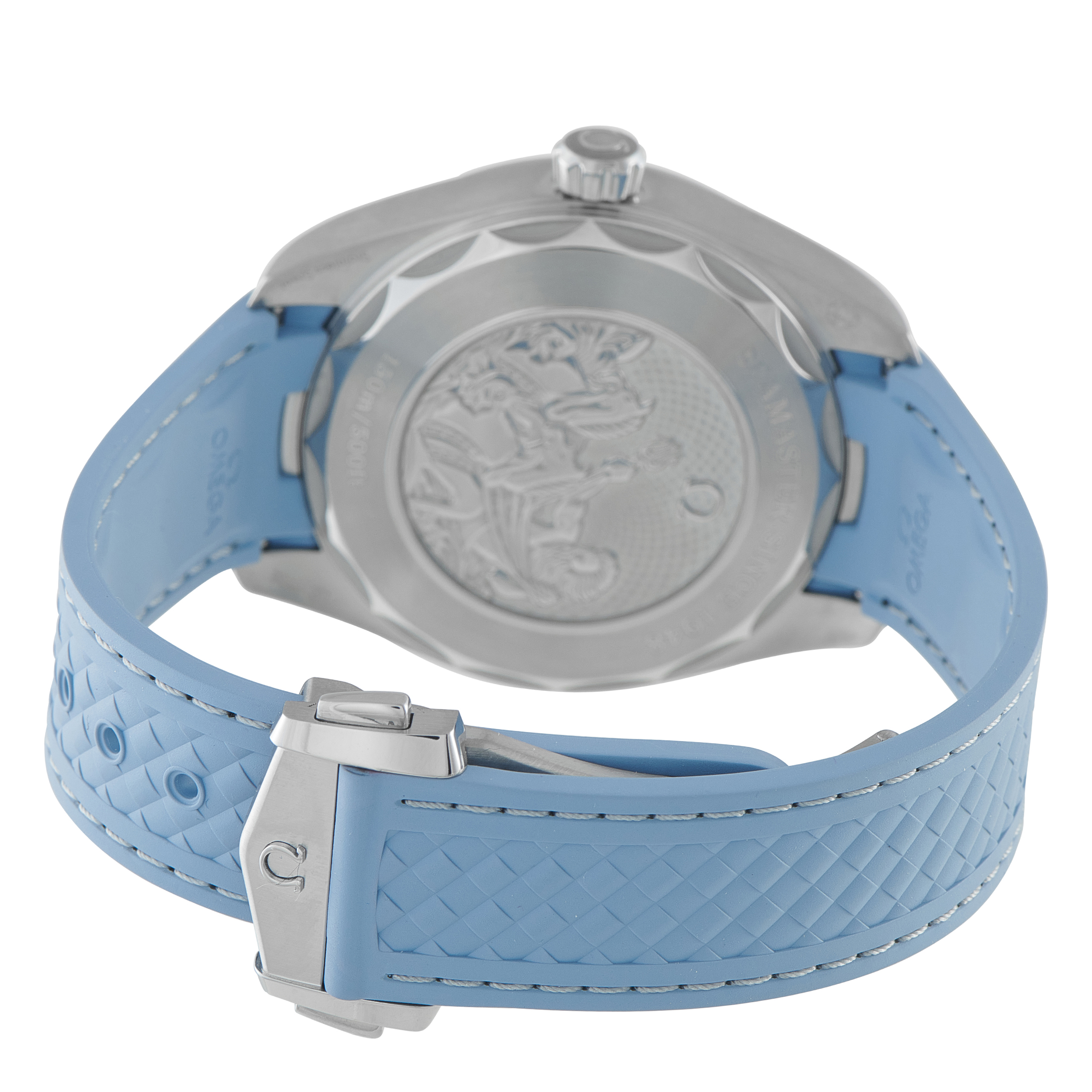 Omega Seamaster Aqua Terra Worldtimer "Summer Blue" Watch 220.12.43.22.03.002 220.12.41.21.03.008