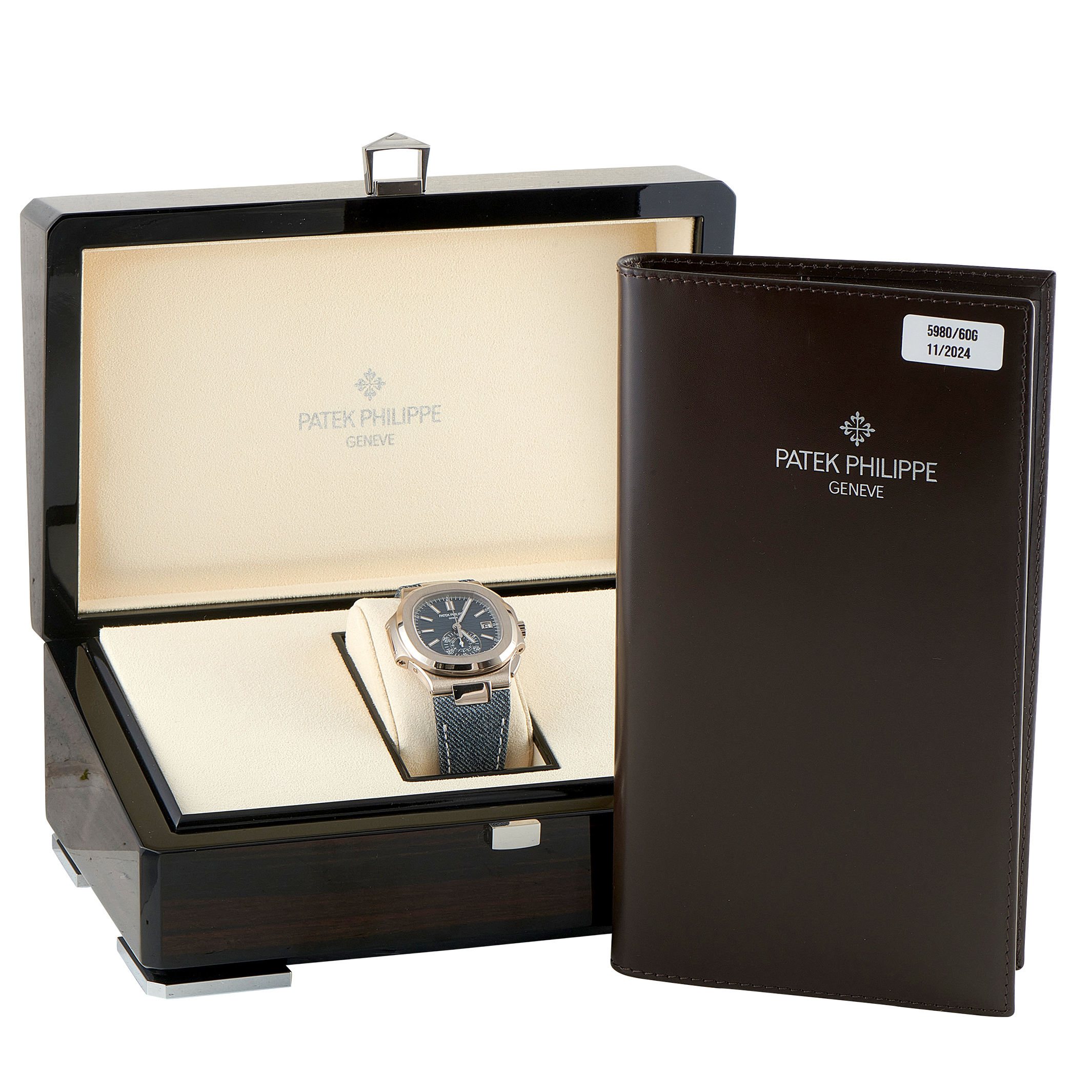 Patek Philippe Nautilus White Gold Watch 5980/60G-001