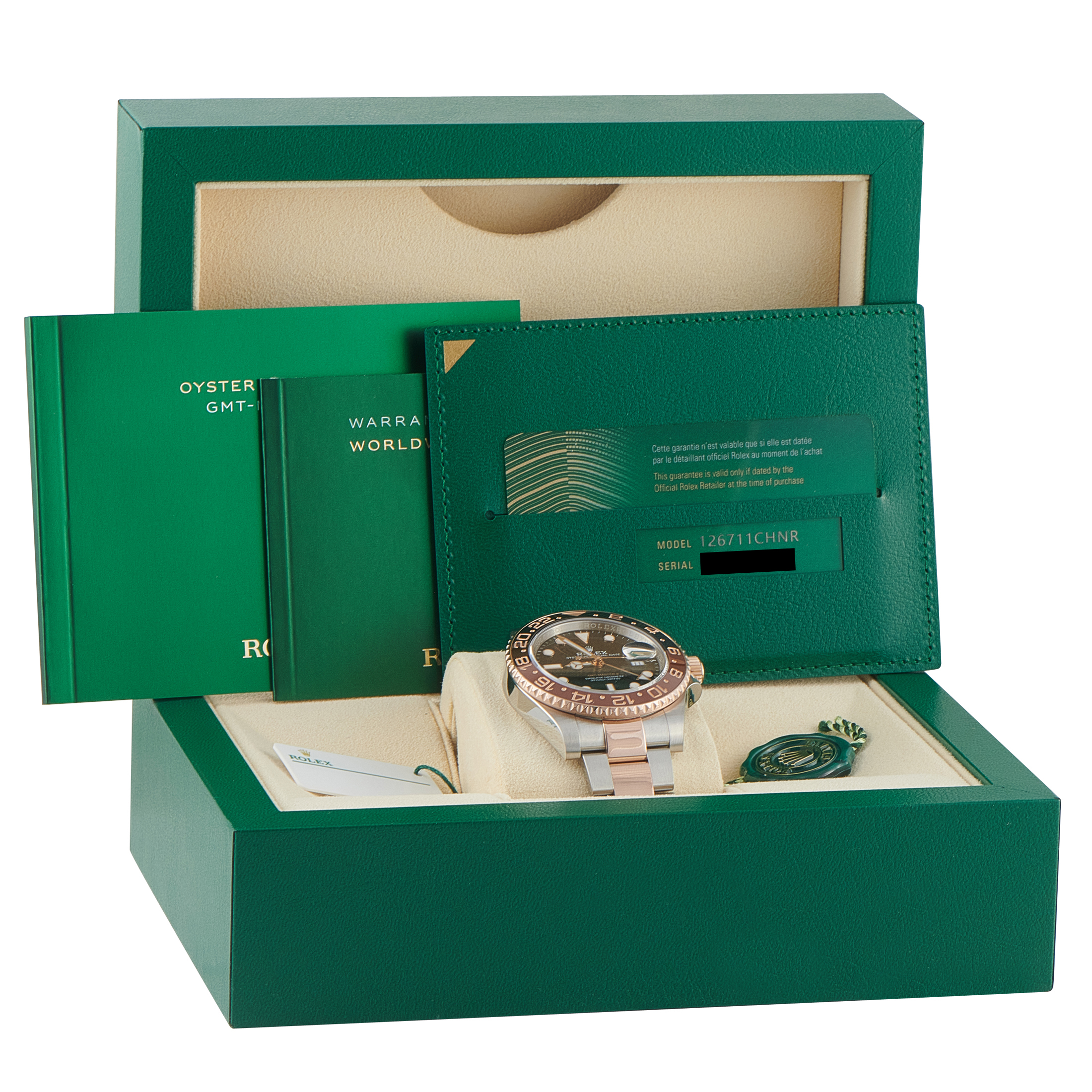 Rolex GMT-Master II Two-Tone Oyster Watch 126711CHNR