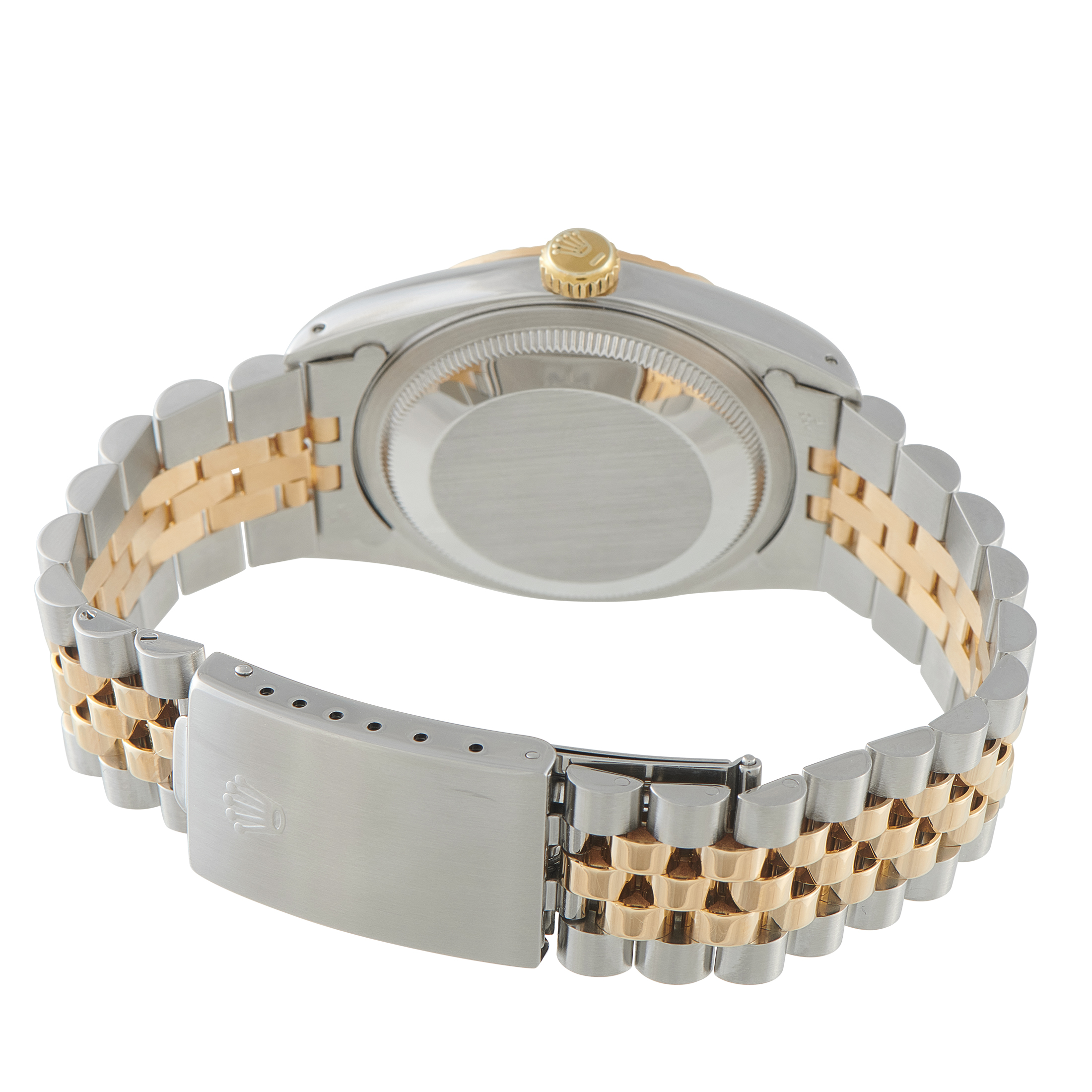 Rolex Datejust 36 Champagne Dial Two Tone Jubilee Watch 16233