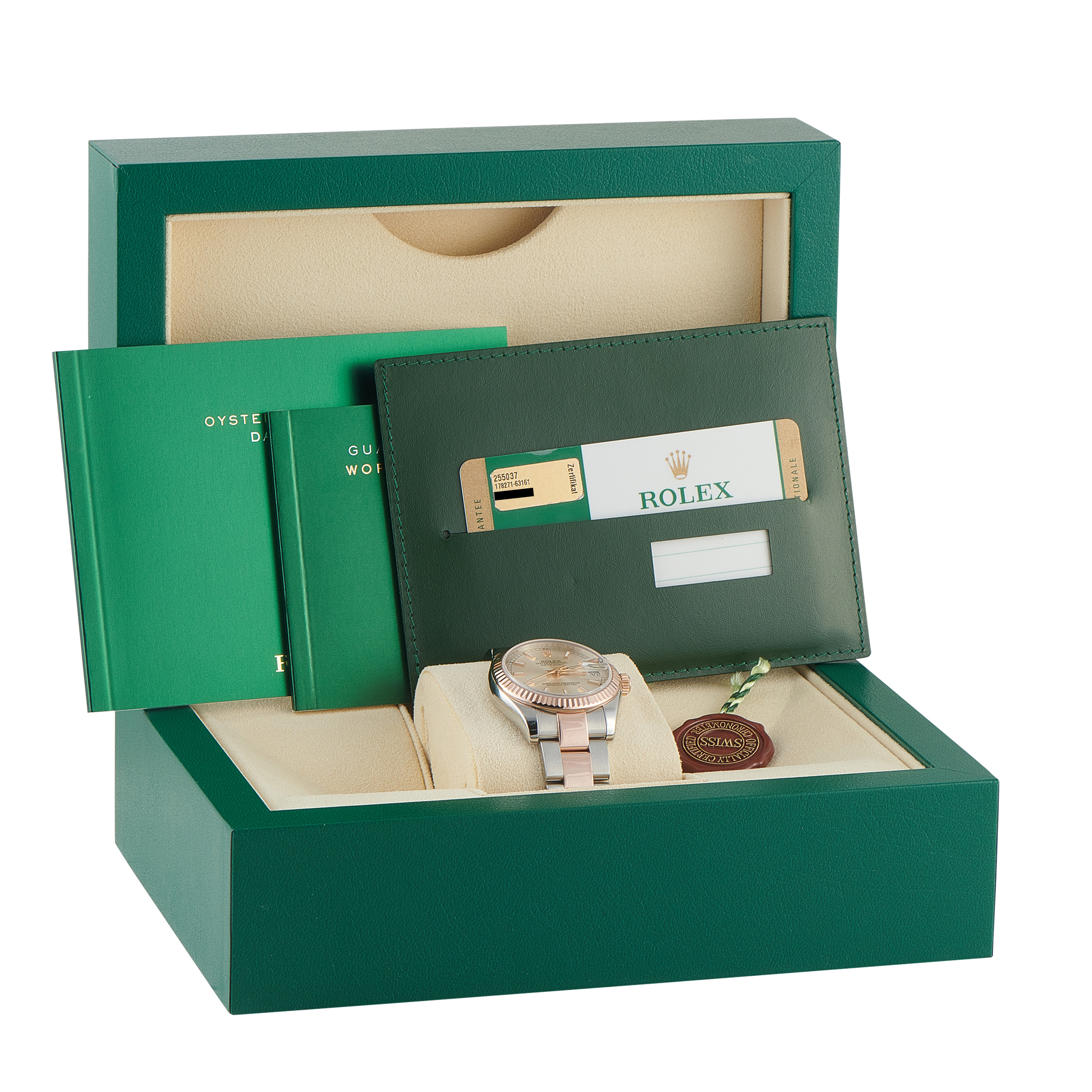 Rolex Datejust 31 Silver Dial Two-Tone Oyster Watch 178271