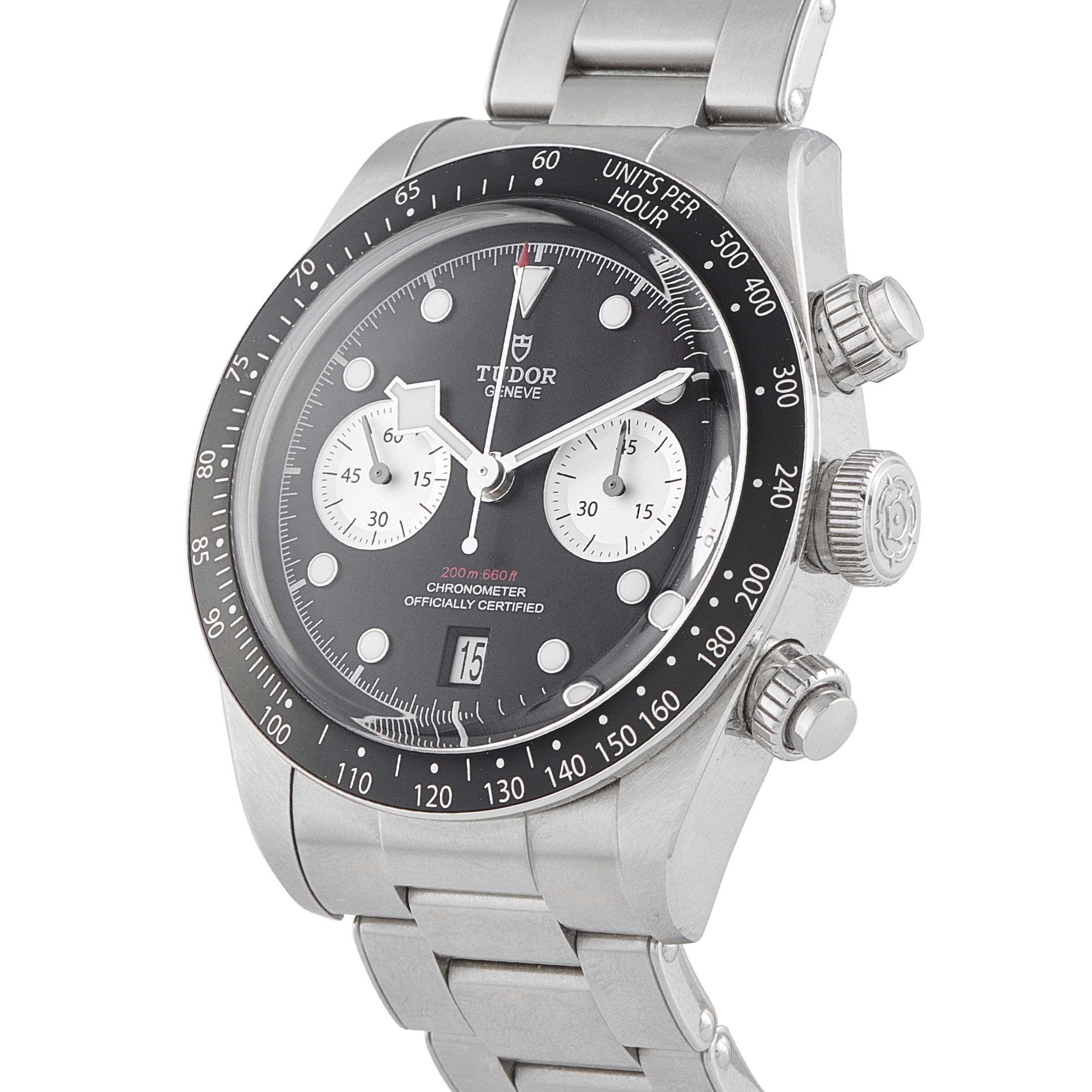 Tudor Black Bay Chrono Steel Watch 79360N