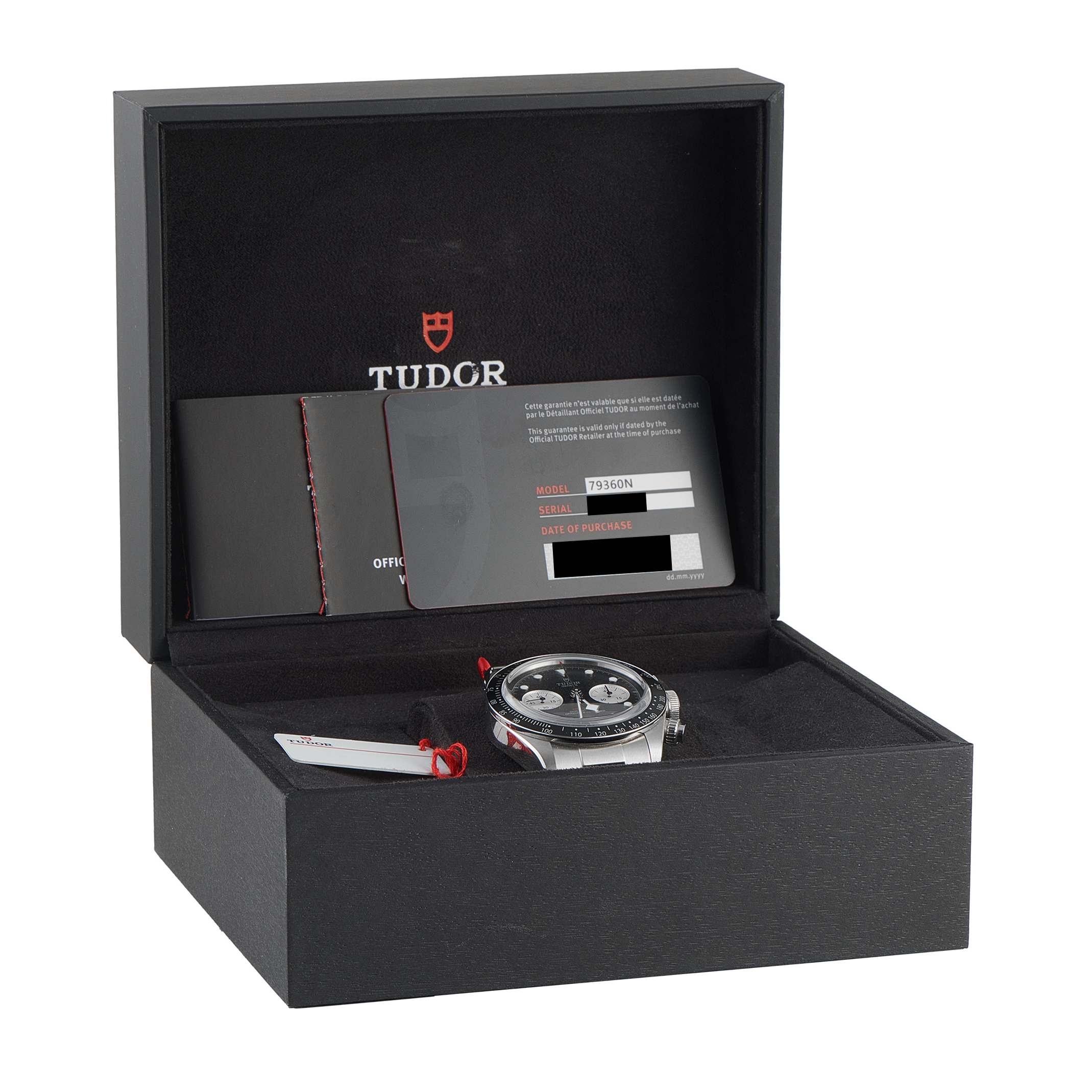 Tudor Black Bay Chrono Steel Watch 79360N