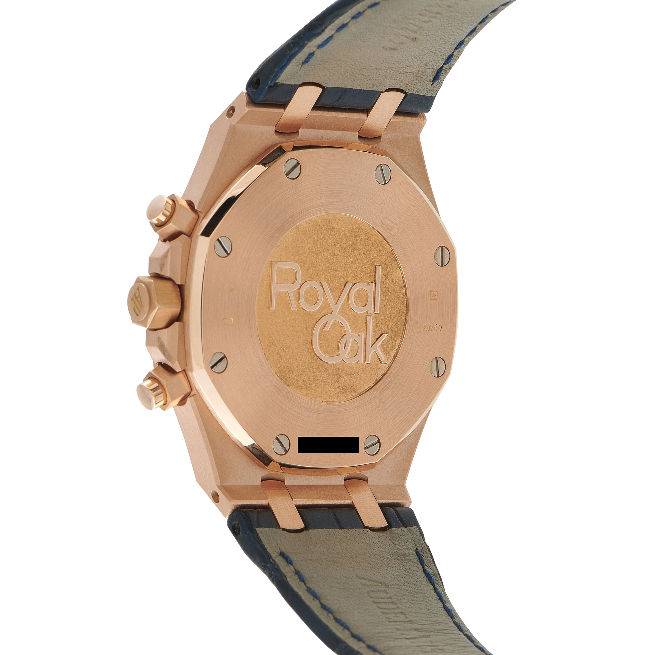 Audemars Piguet Royal Oak Chronograph Rose Gold Watch 26331OR.OO.D315CR.01 26331OR.OO.D315CR.01 Blue Royal Oak Chronograph