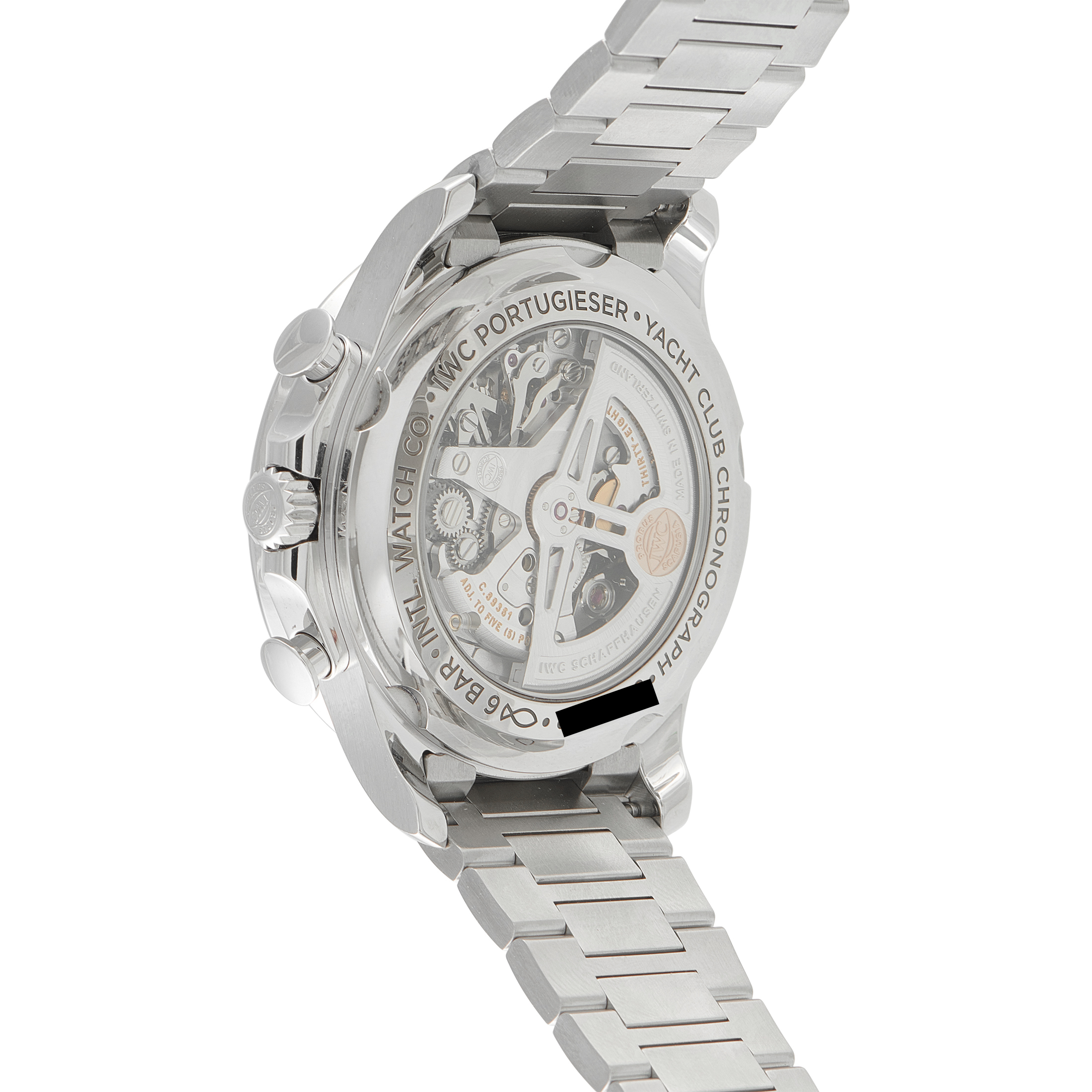 IWC Portugieser Yacht Club Chronograph Steel Watch IW390702