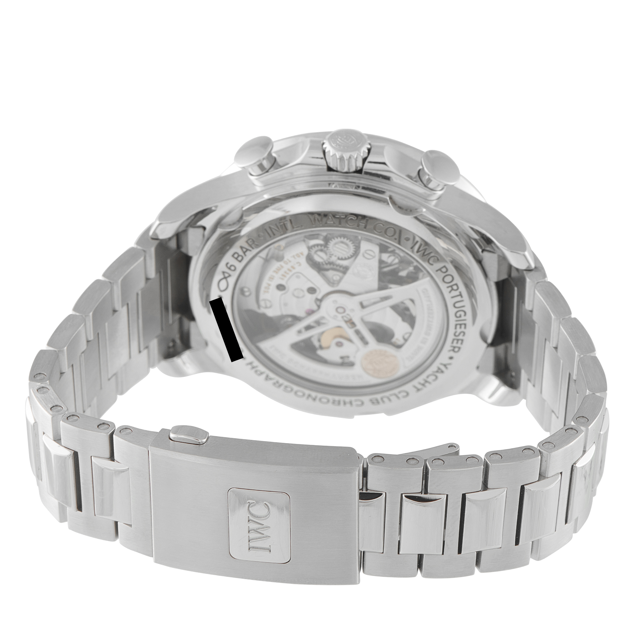 IWC Portugieser Yacht Club Chronograph Steel Watch IW390702