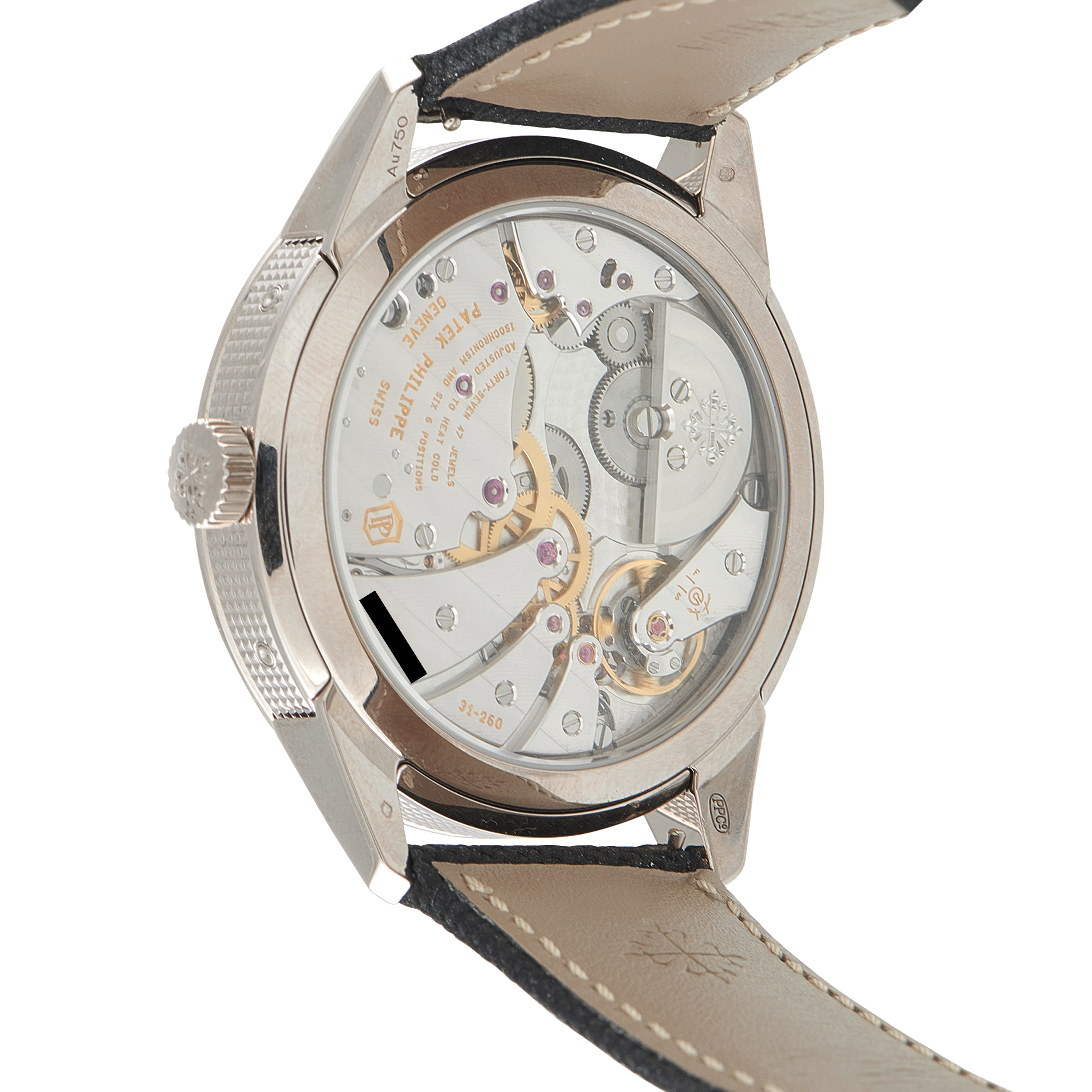 Patek Philippe Annual Calendar Travel Time White Gold Watch 5326g