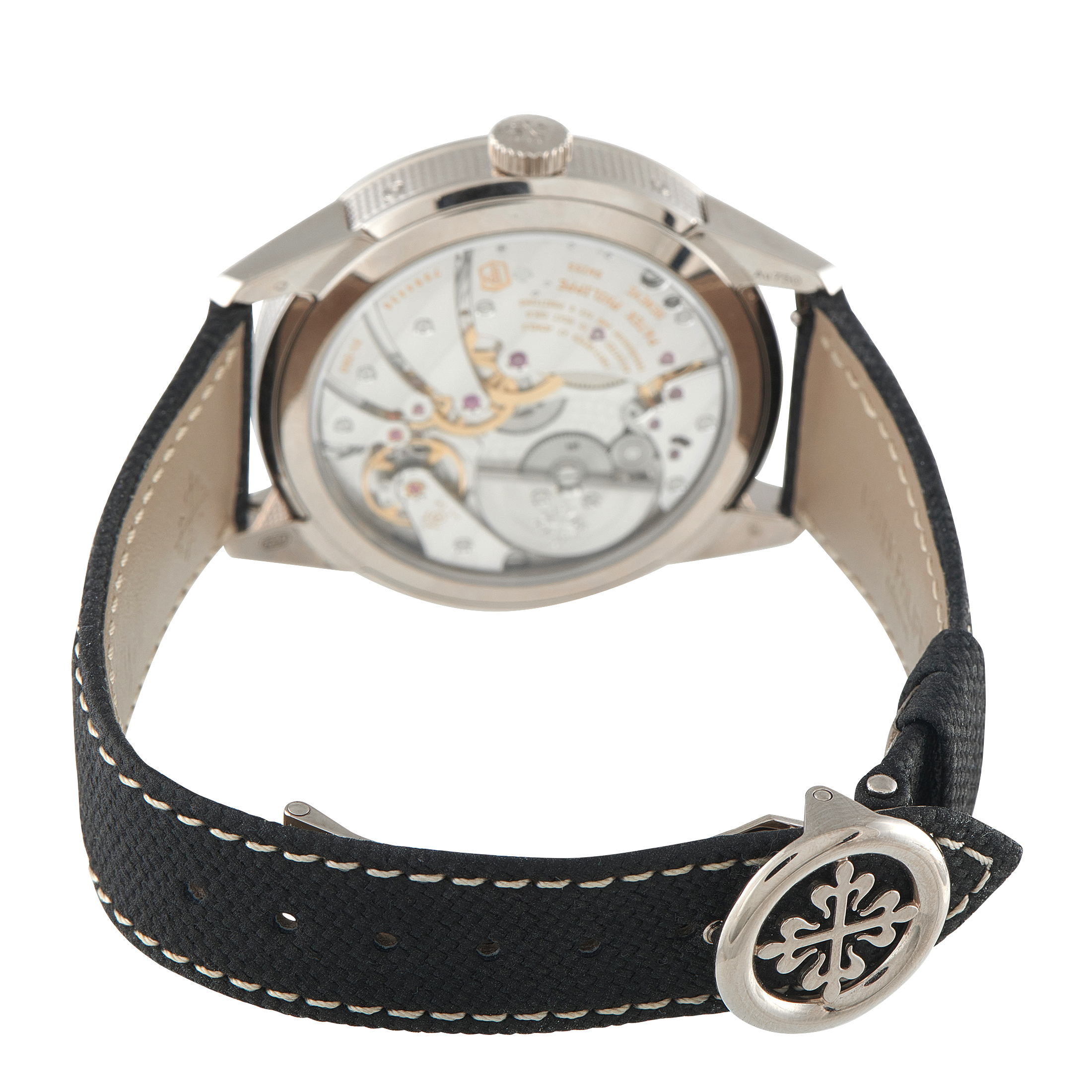 Patek Philippe Annual Calendar Travel Time White Gold Watch 5326g