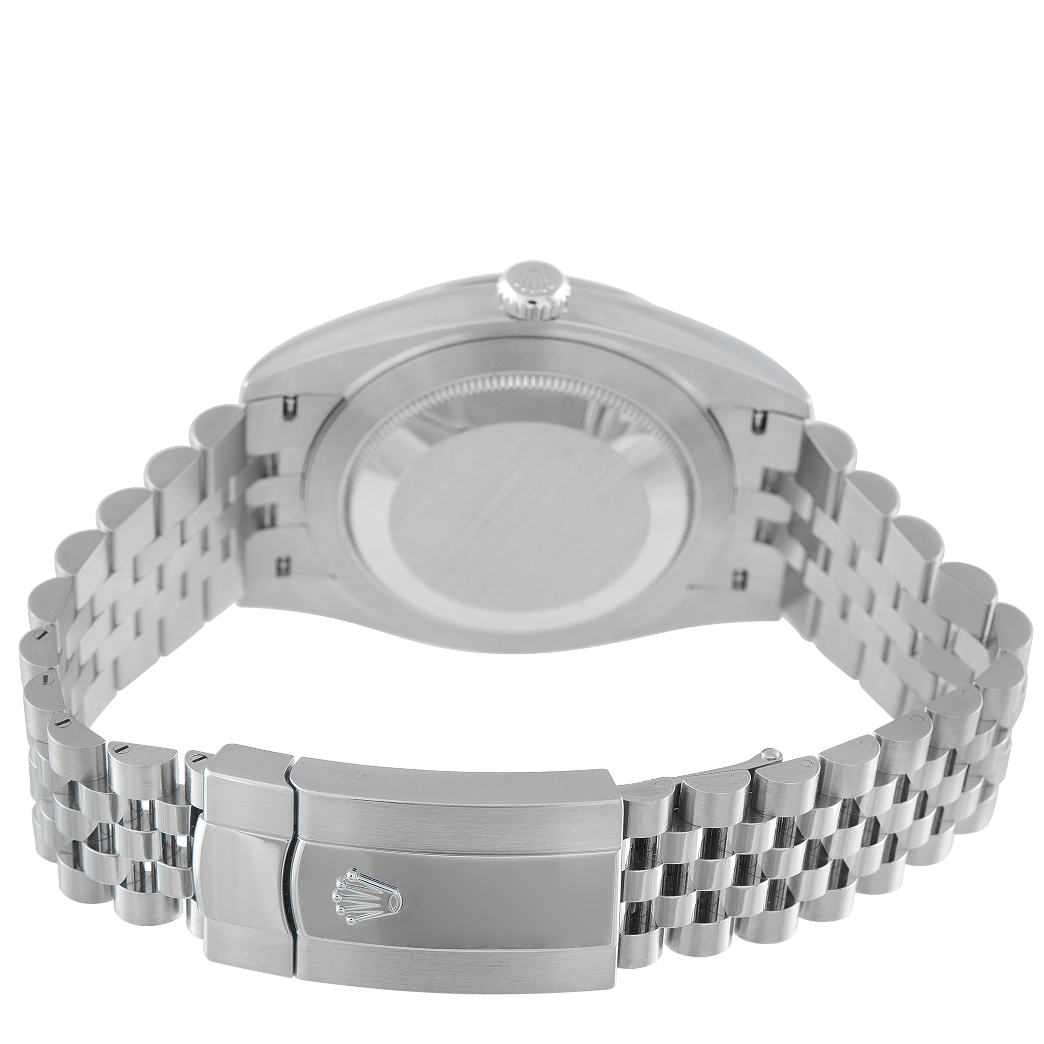 Rolex Datejust 41 Slate Diamond Dial Steel Jubilee Watch 126334