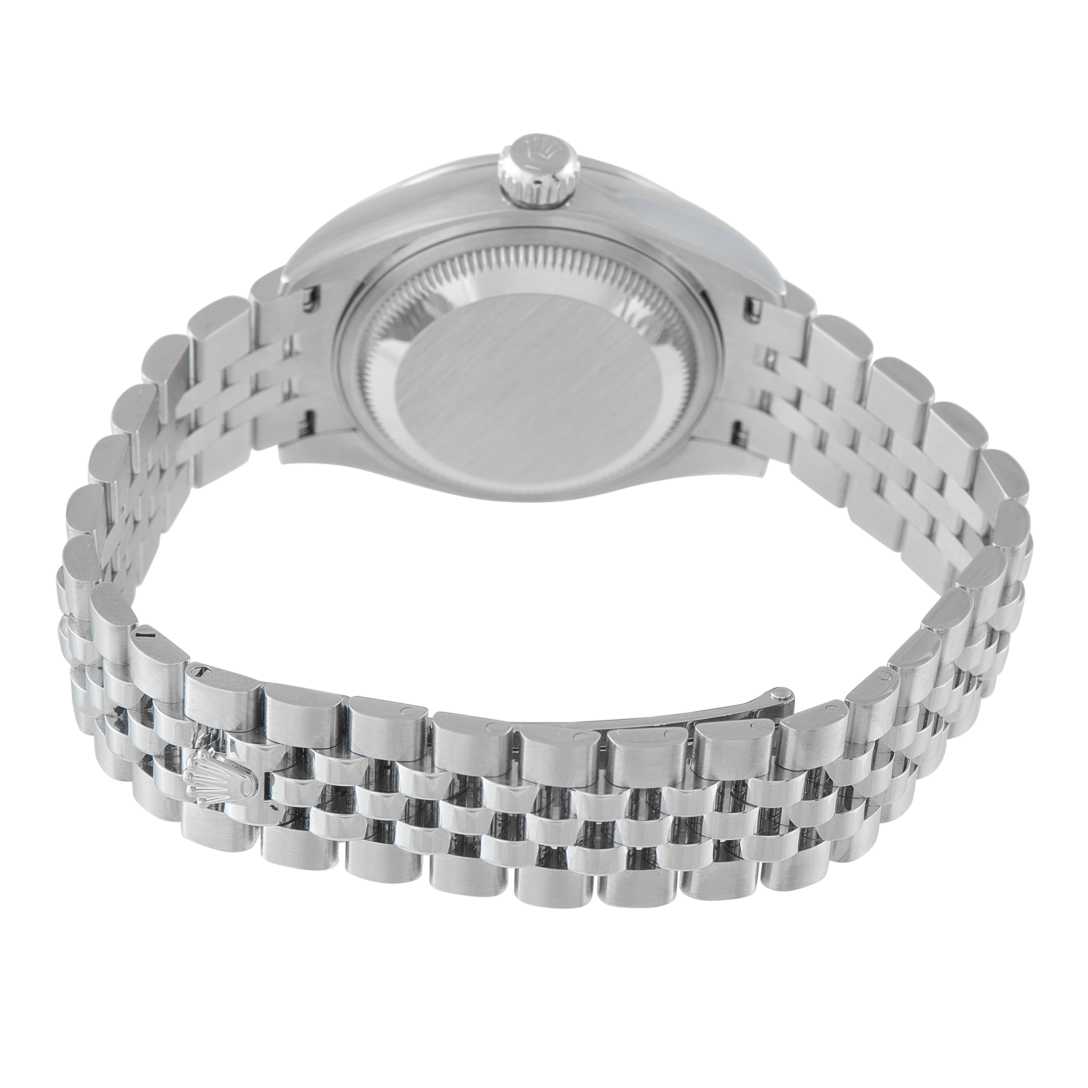 Rolex Lady-Datejust 28 Pink Dial Steel Jubilee Watch 279160