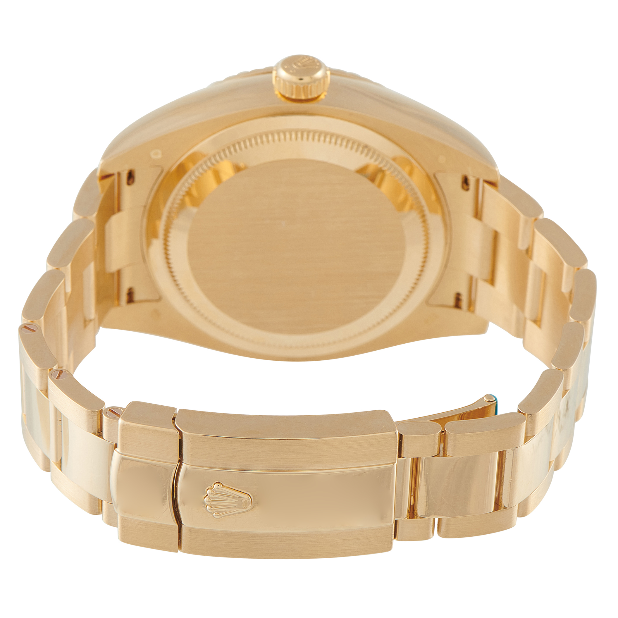 Rolex Sky-Dweller Champagne Dial Yellow Gold Oyster Watch 326938