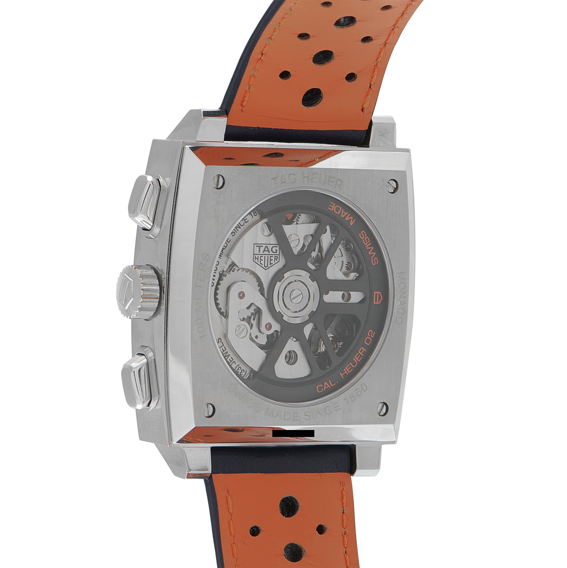 Tag Heuer Monaco Gulf Chronograph Steel Watch CBL2115