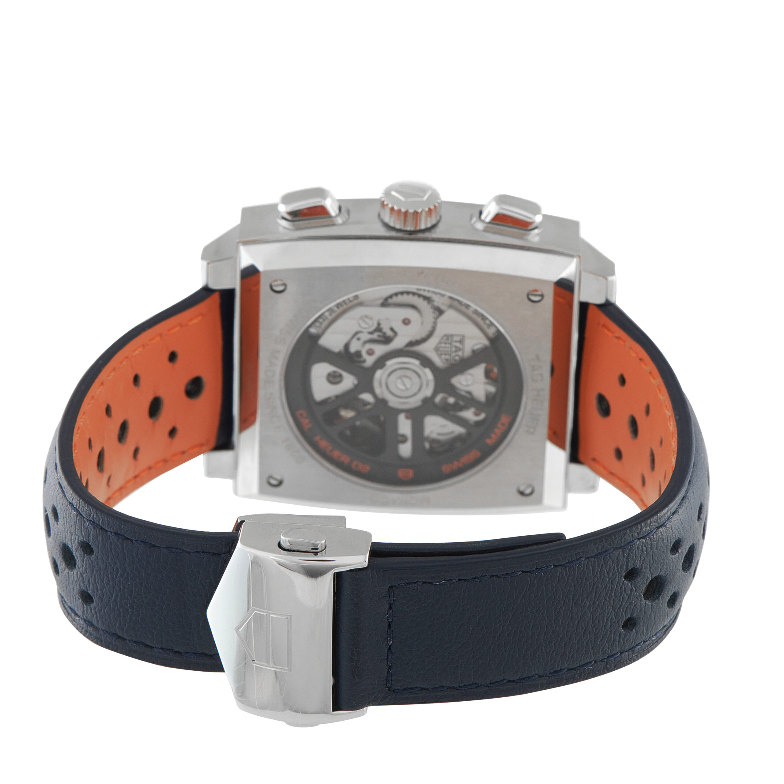 Tag Heuer Monaco Gulf Chronograph Steel Watch CBL2115