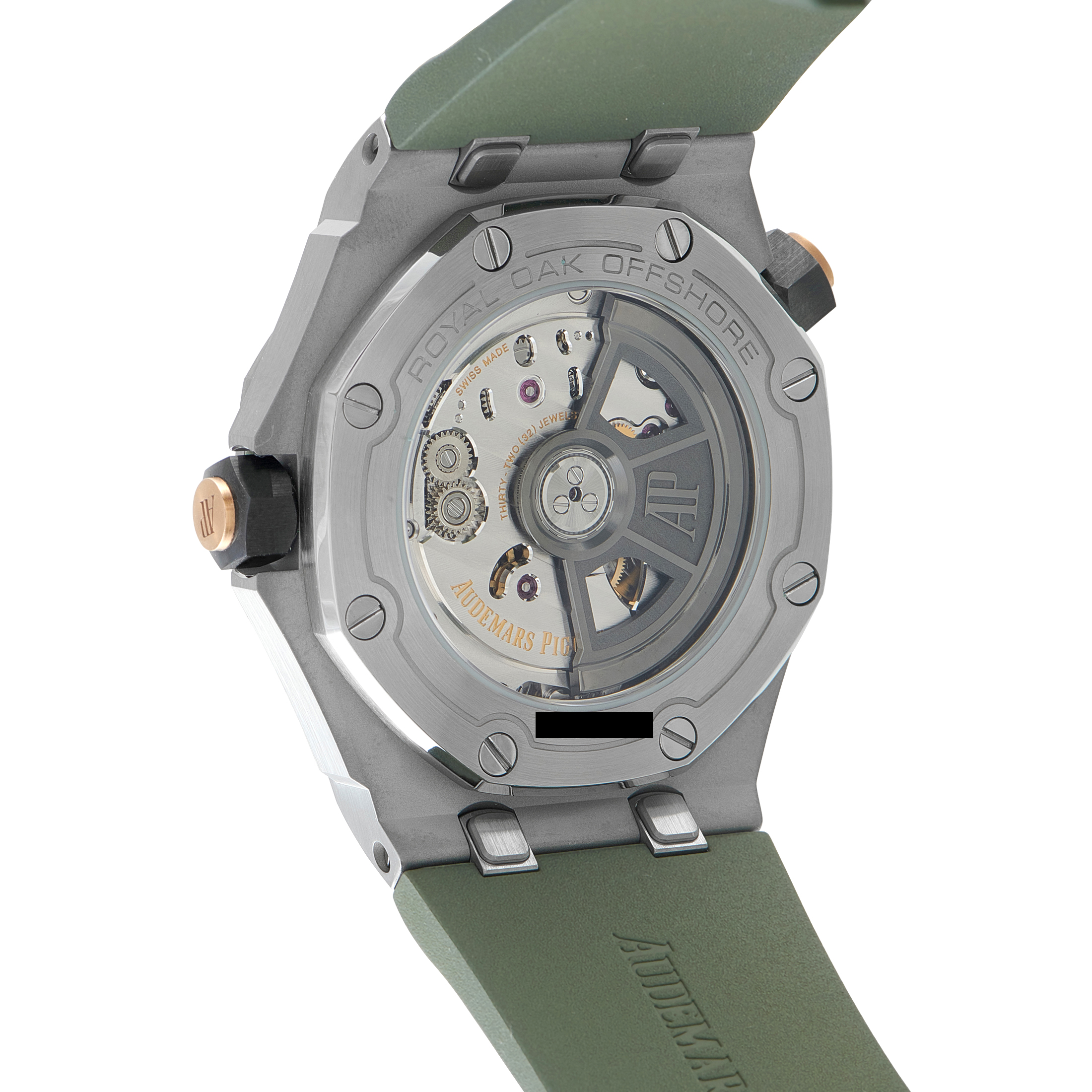 Audemars Piguet Royal Oak Offshore Diver Khaki Steel Watch 15720ST.OO.A052CA.01 - Image 3