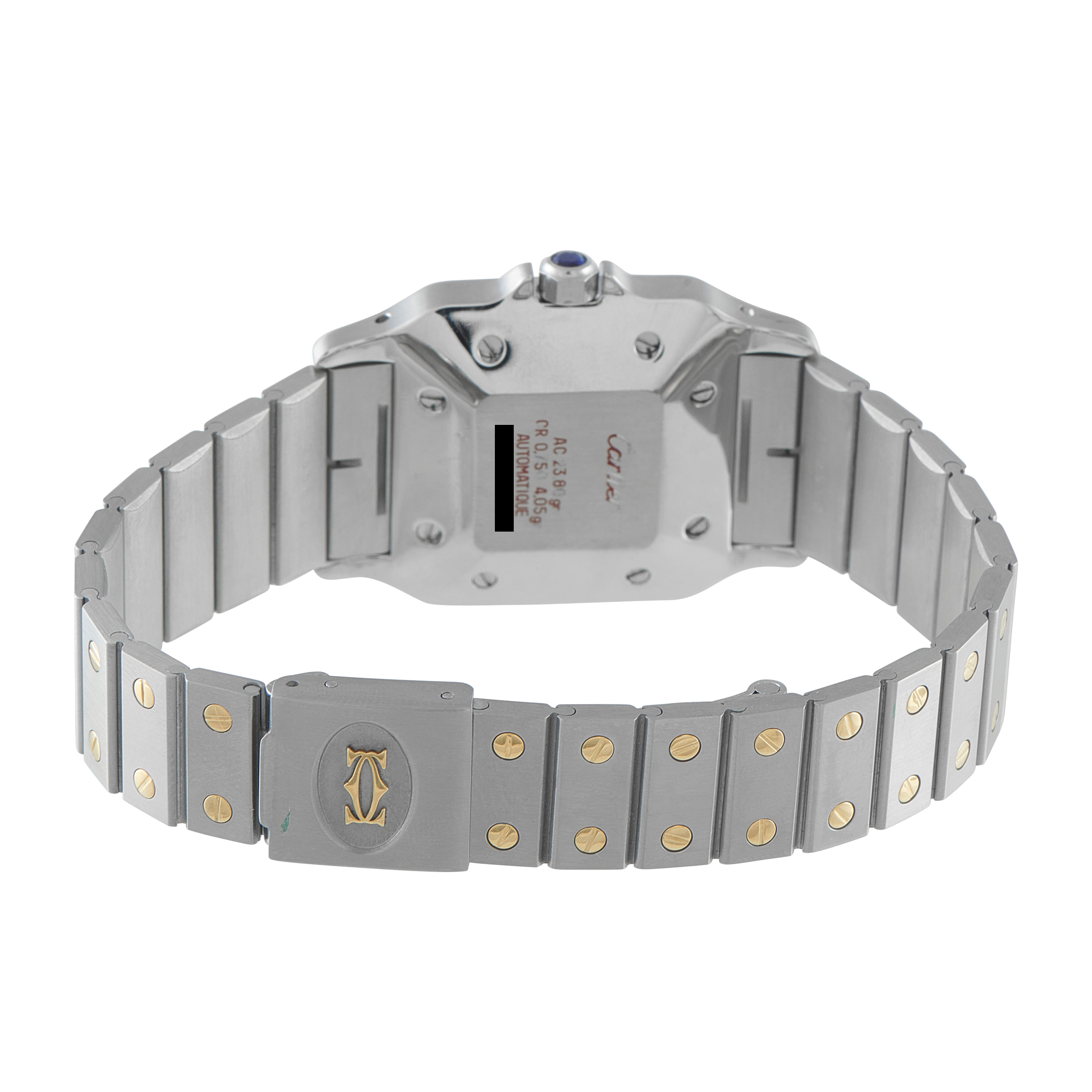 Cartier Santos Carrée Two-Tone Watch 2961 - Image 4
