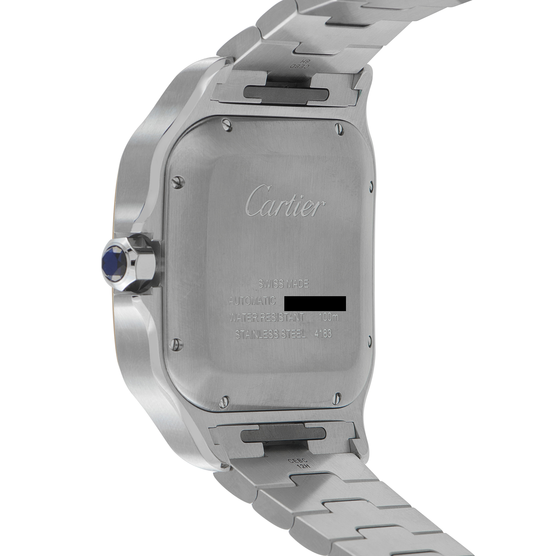 Cartier Santos Chronograph Extra-Large Model Two-Tone Watch W2SA0008 - Image 3