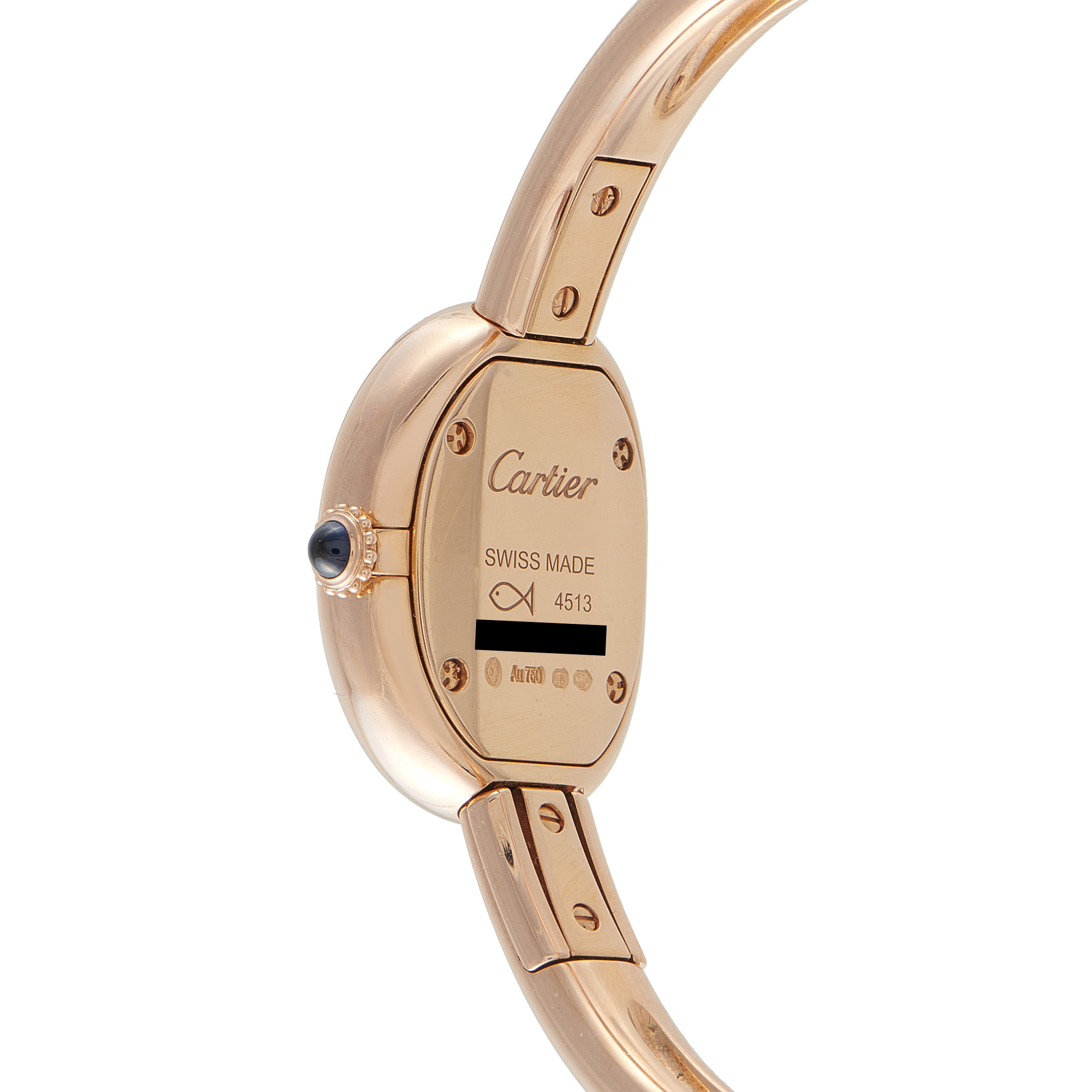 Cartier Baignoire Mini Model Rose Gold Watch WGBA0047 - Image 3