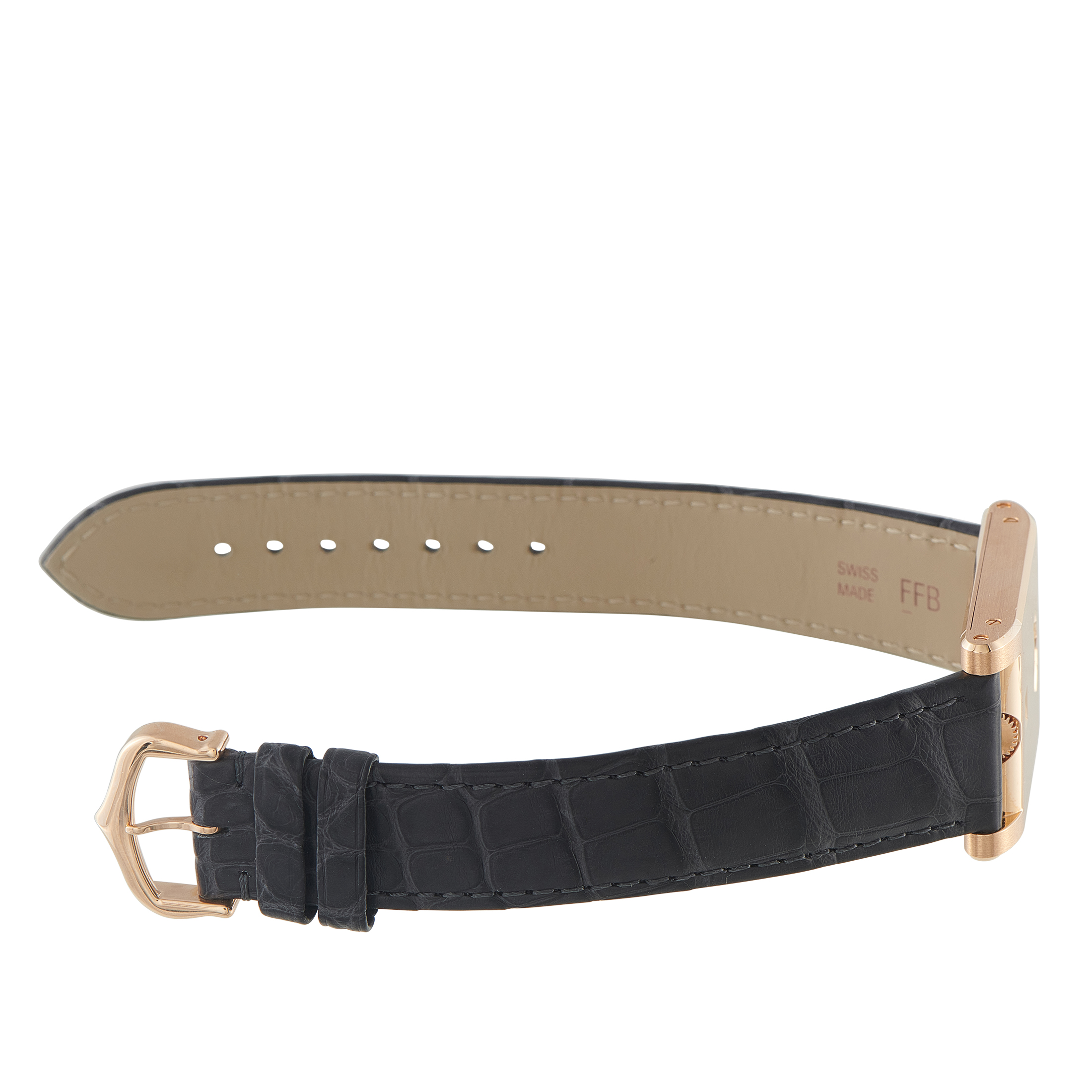 Cartier Privé Tank à Guichets Rose Gold Watch WGTA0235