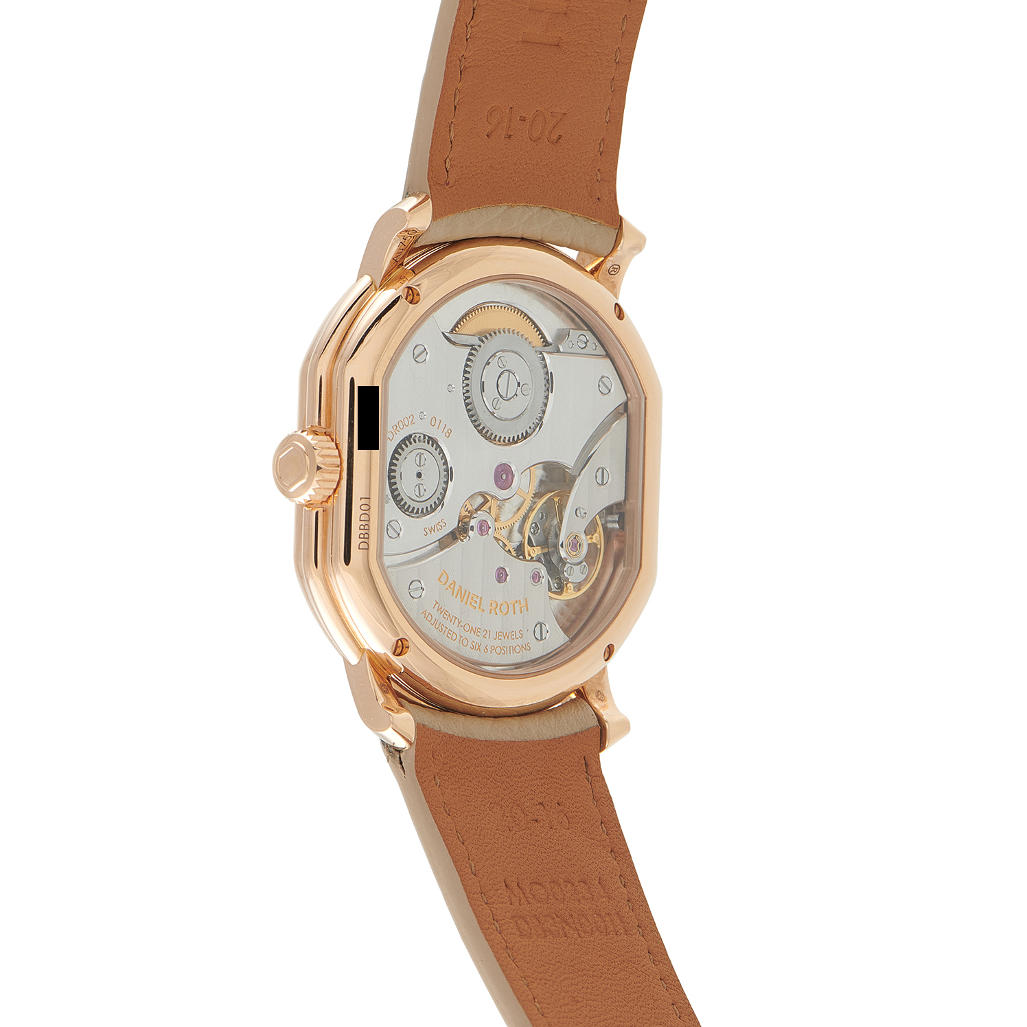 Daniel Roth Extra Plat Rose Gold Watch DBBD01 - Image 3