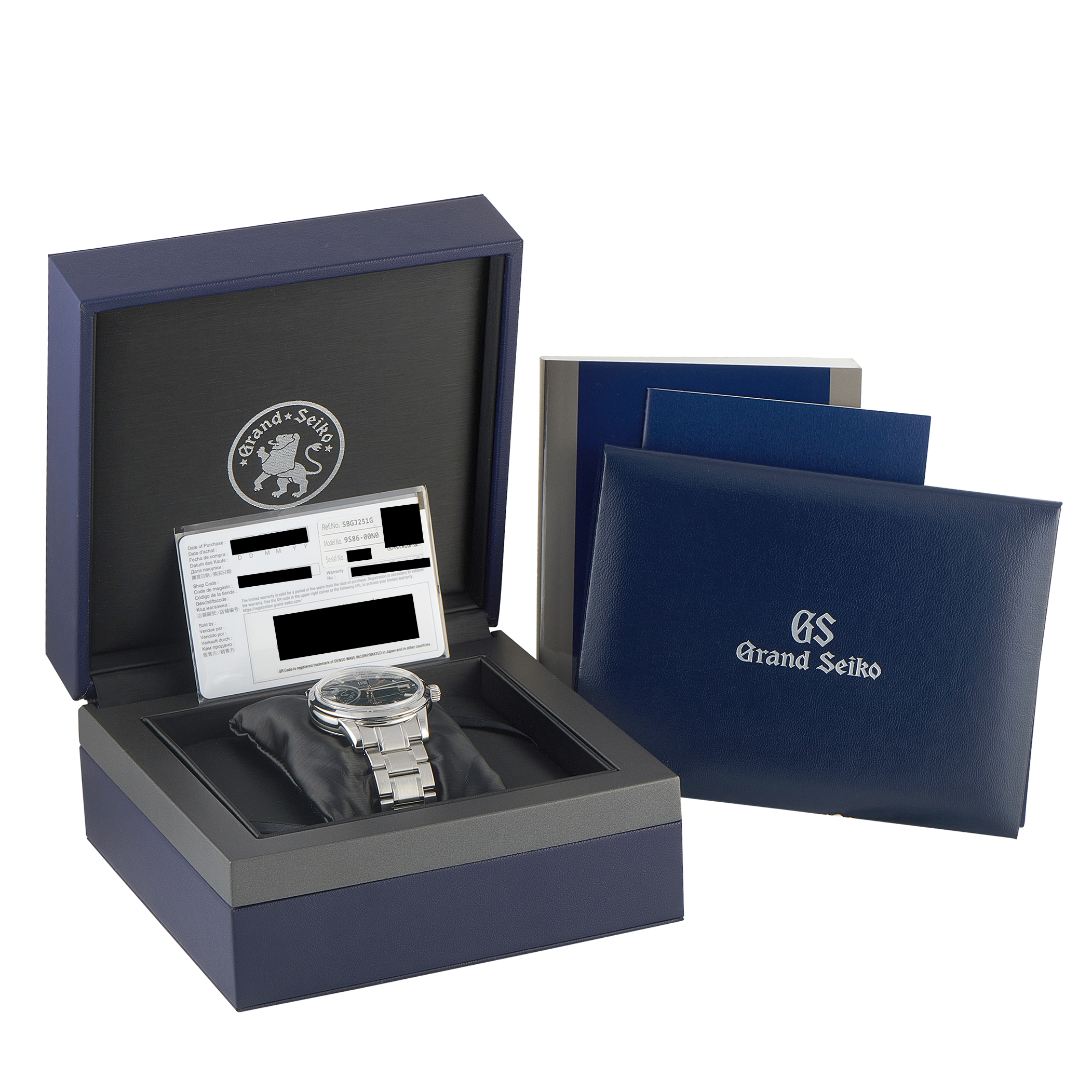 Grand Seiko Elegance Shunbun GMT Steel Watch SBGJ251 - Image 5