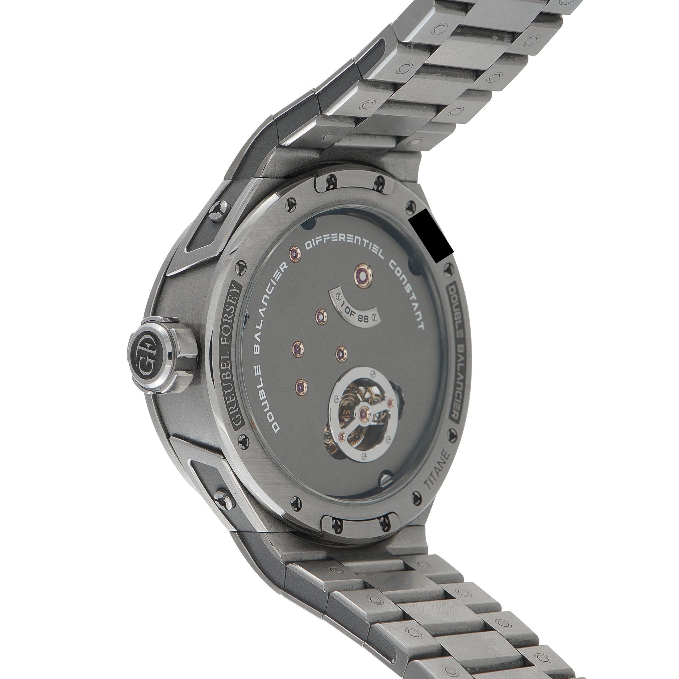 Greubel Forsey Double Balancier Convexe Titanium Watch GF04X