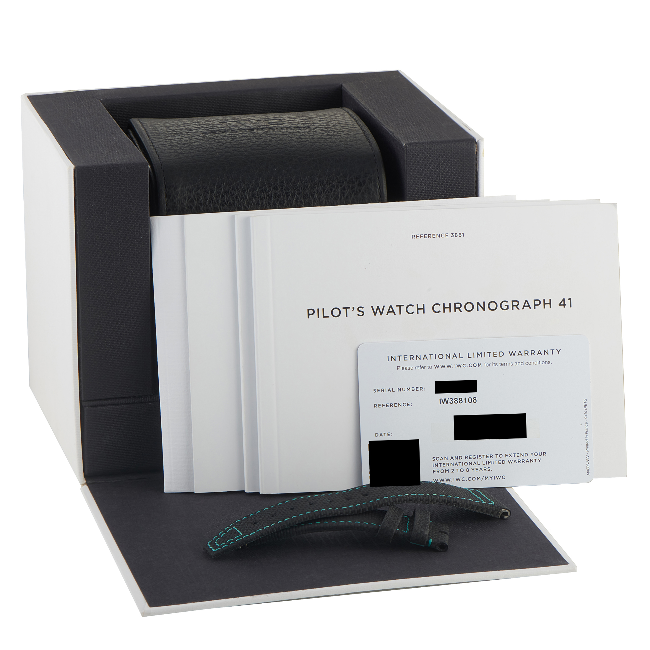 IWC Pilot's Chronograph 41 Mercedes-AMG Petronas Formula One™ Team Titanium Watch IW388108 - Image 5