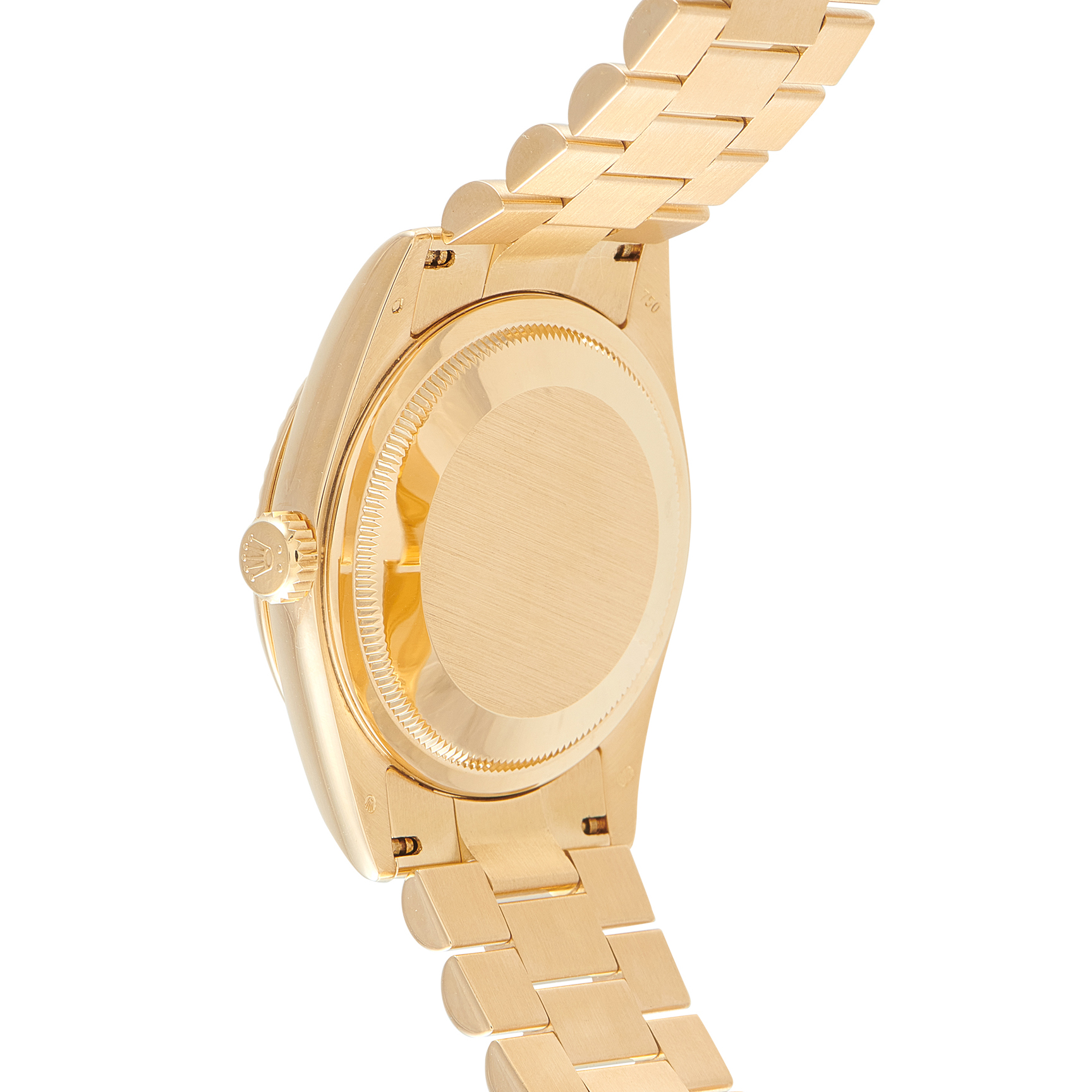 Rolex Day-Date Green Dial Yellow Gold President Watch 118238 - Image 3
